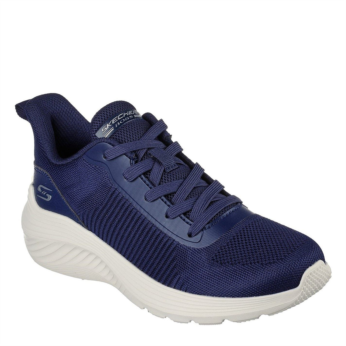 Skechers Womens Bobs Squad Waves Low Top Trainers