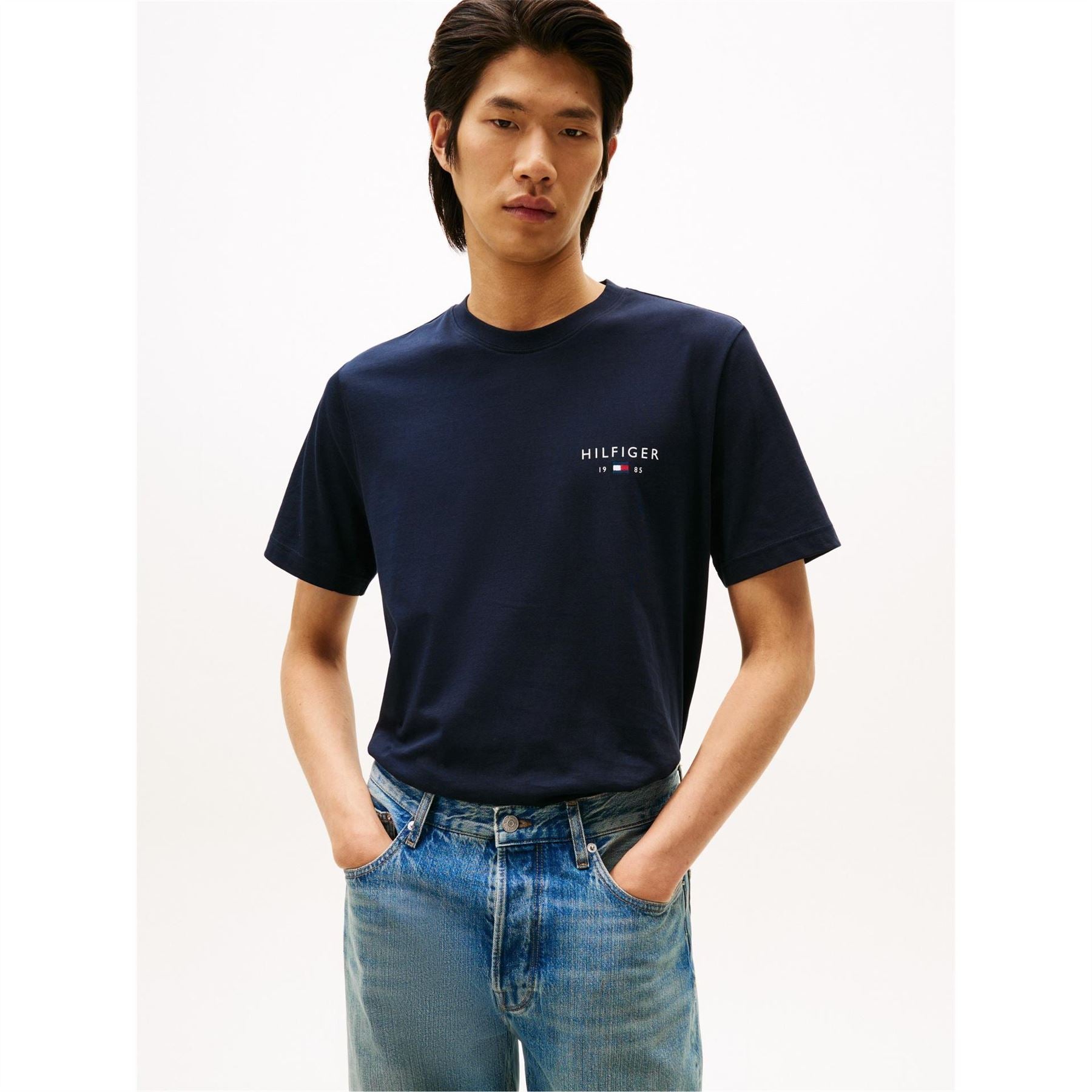 Tommy Hilfiger Love Crew Neck Short Sleeve Jersey T-Shirt