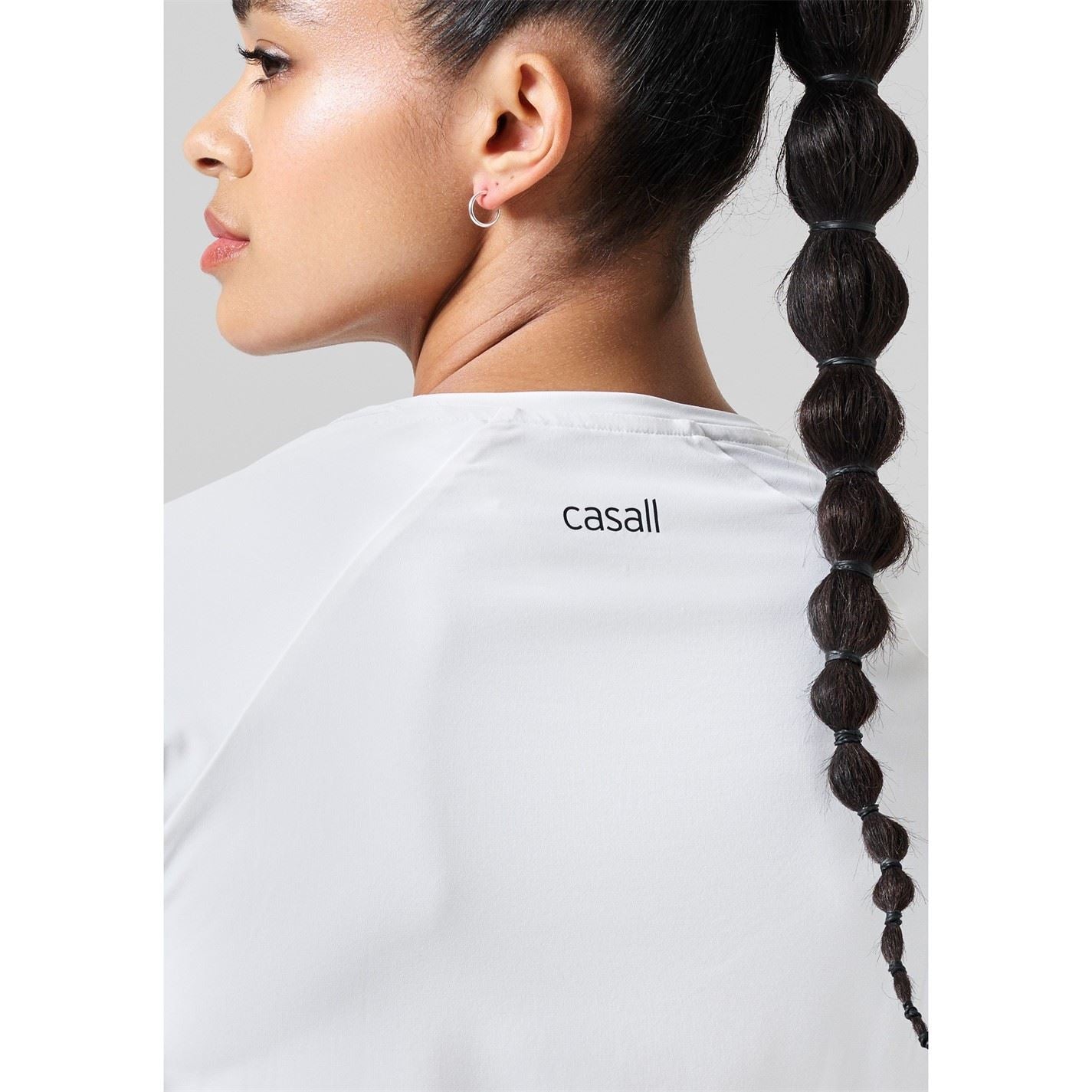 Casall Raglan Sleeve Crew Neck Regular Fit T-Shirt