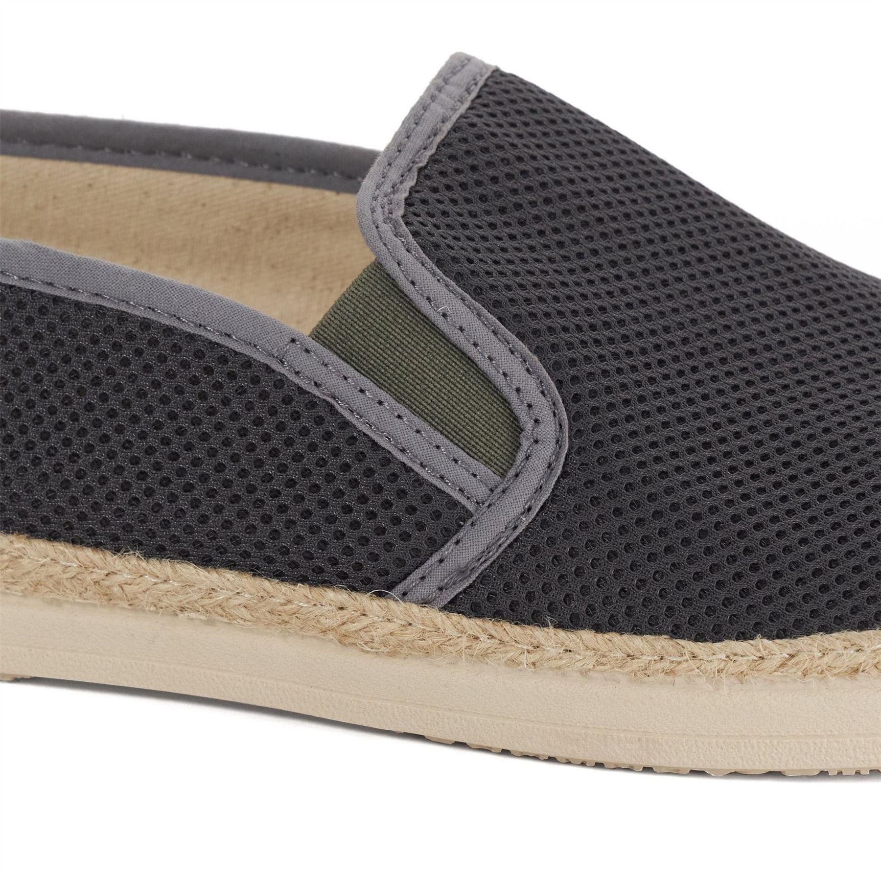Dune London Lo Ferdo Textured Espadrille Loafers