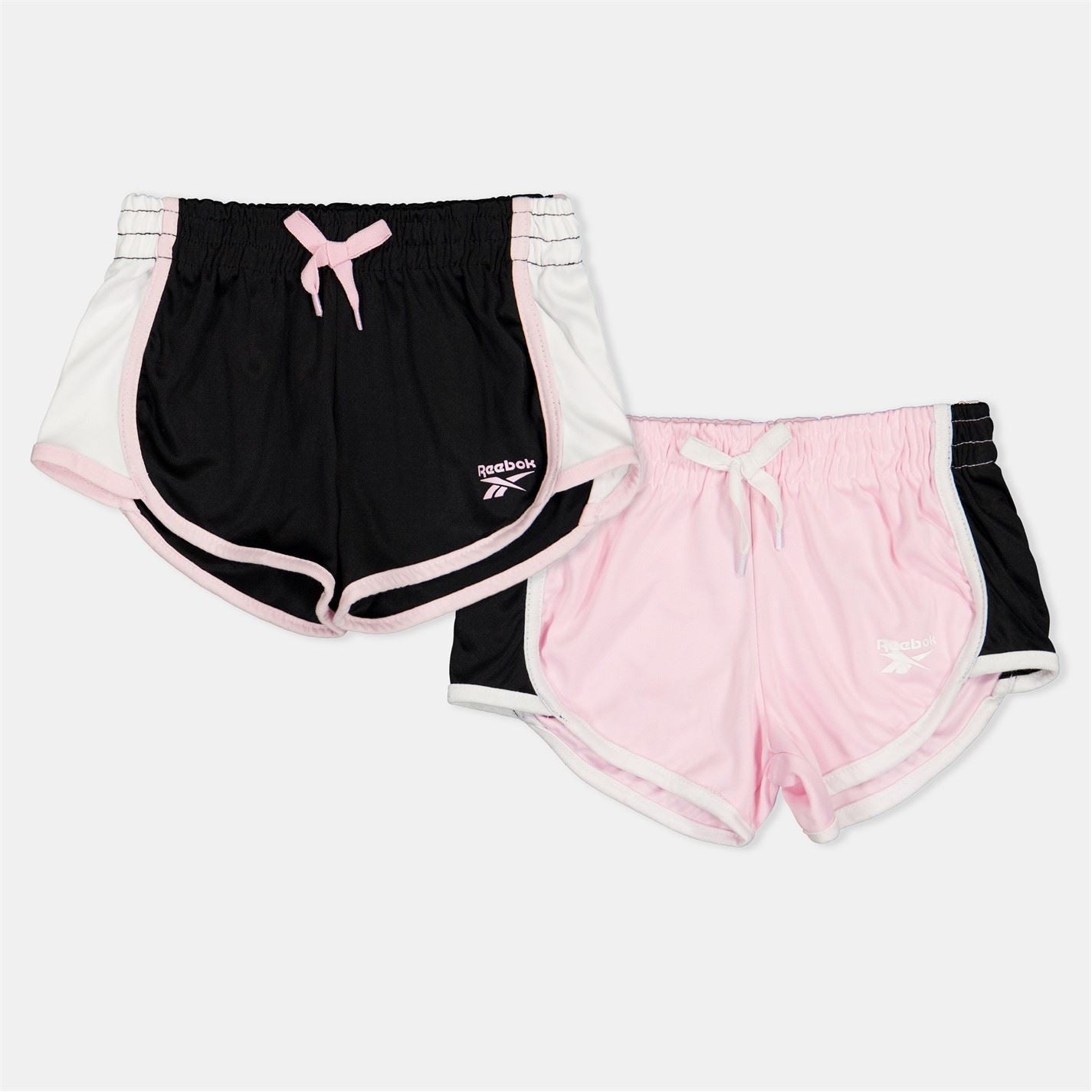Reebok 2pk Blk Shorts