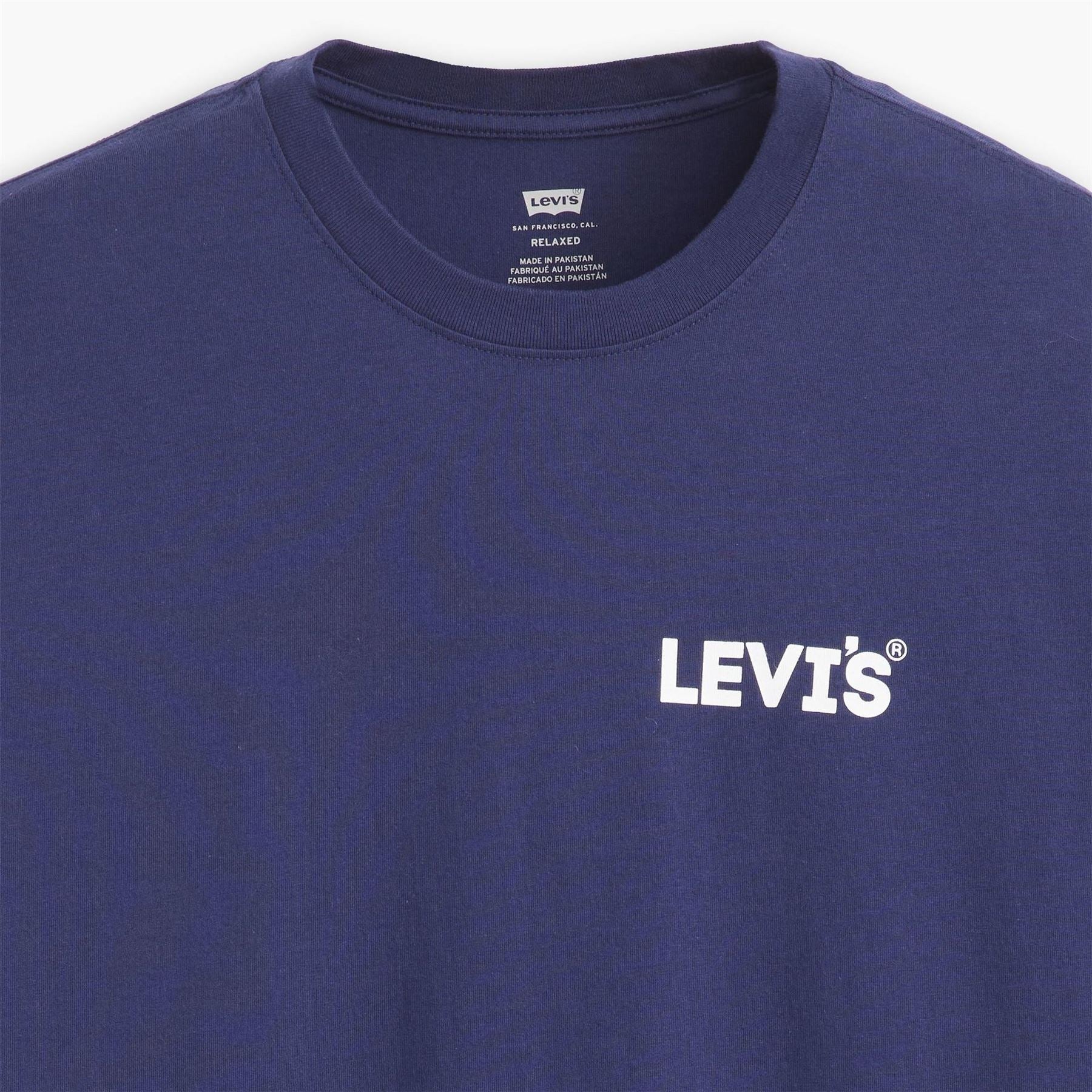 Levis Headline Logo Cotton Short Sleeve Oversized Fit T-Shirt