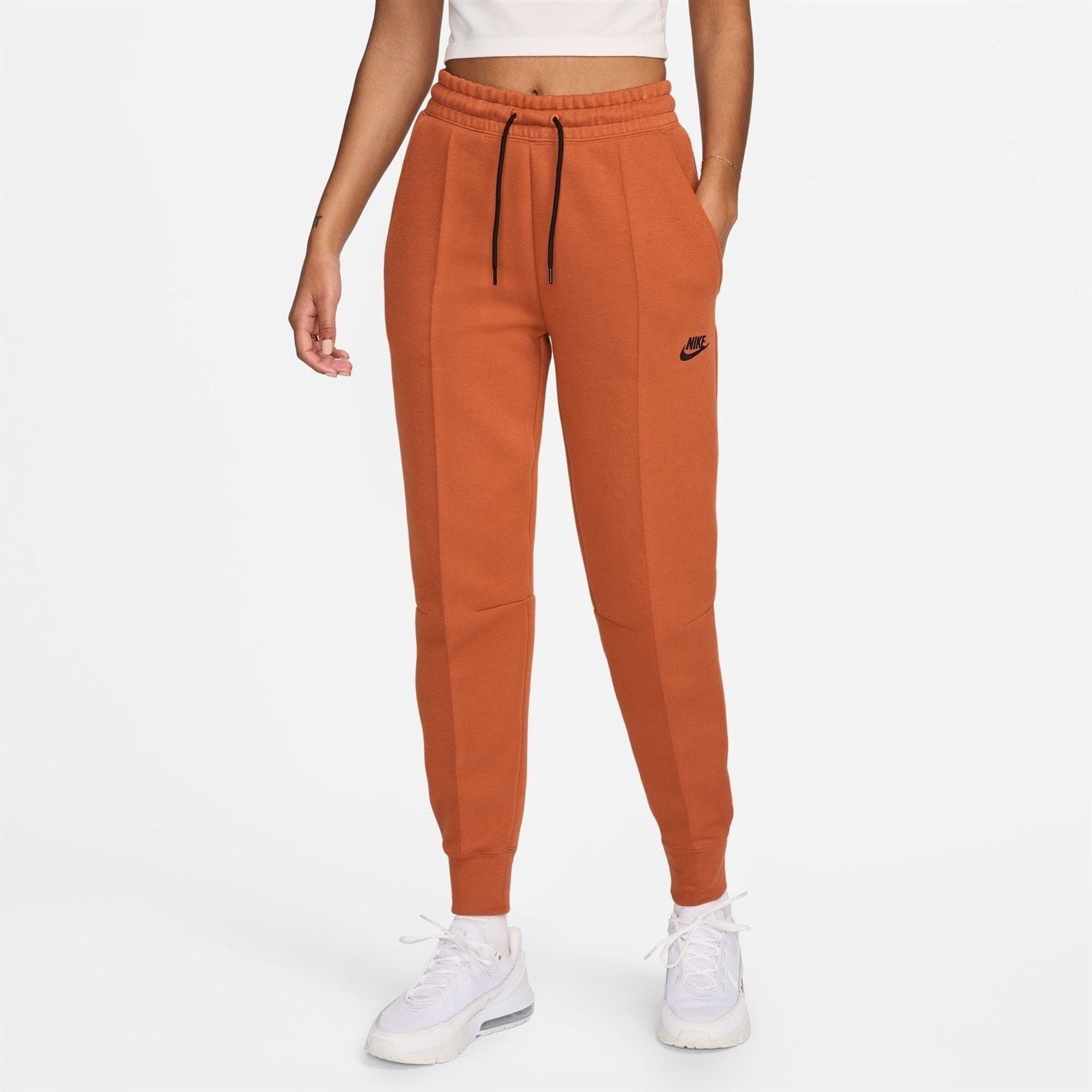 Nike Womens Sportswear Tech Fleece Mid Rise Joggers