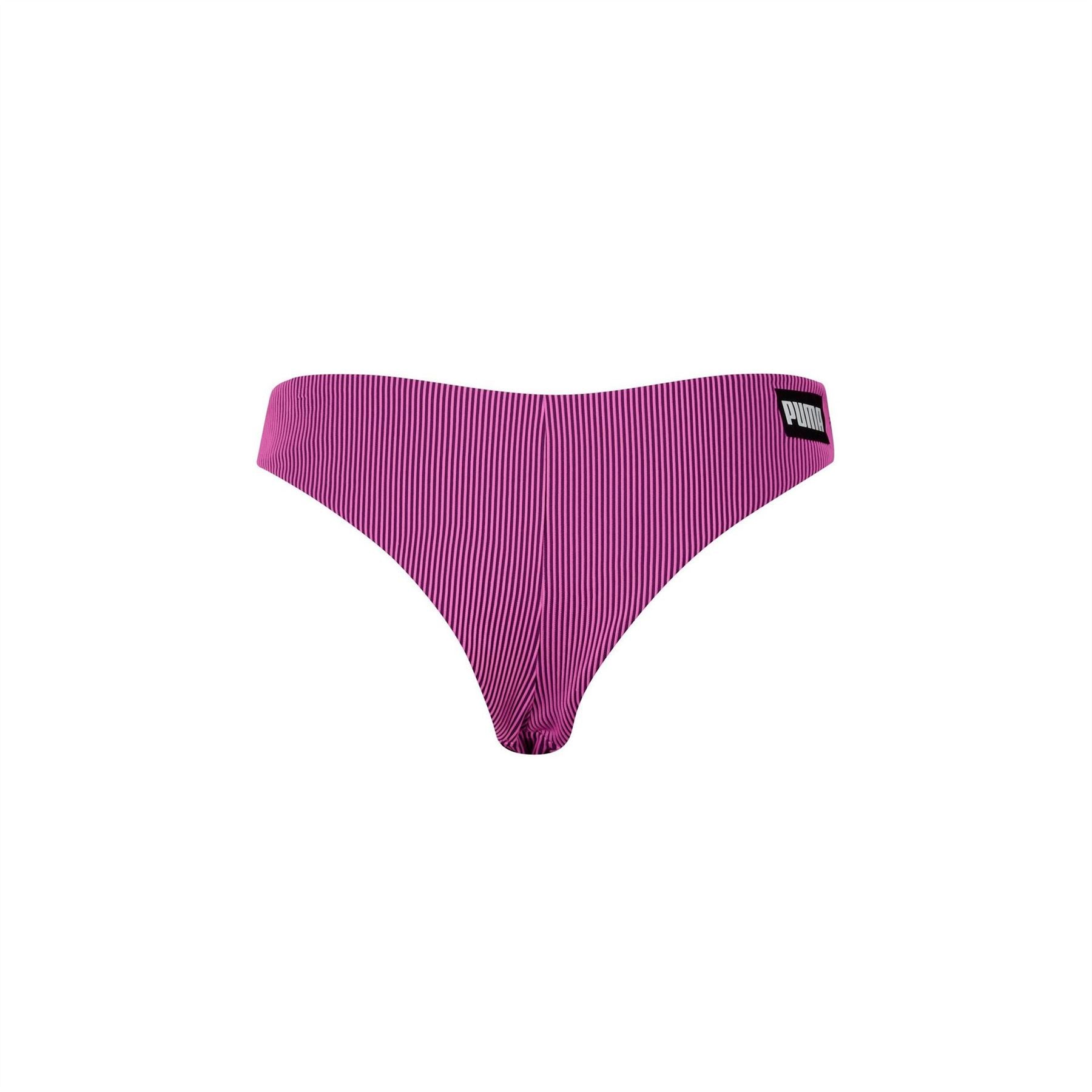 Puma Ribbed Brazilian Bikini Bottom
