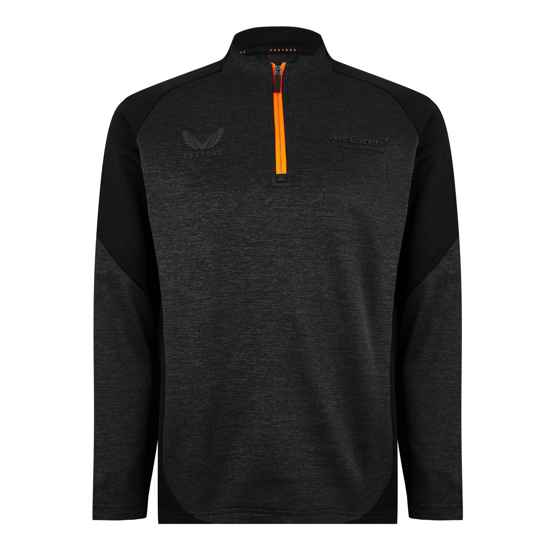 Castore Zip Neck Long Sleeve Regular Fit Sweatshirt