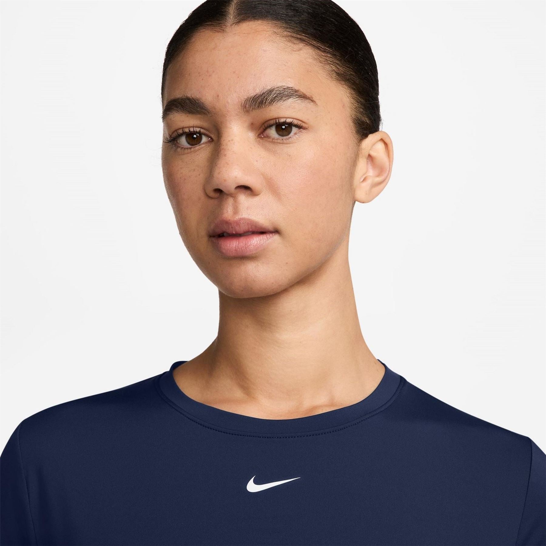 Nike Womens Dri Fit One Standard Fit Short Sleeve Top