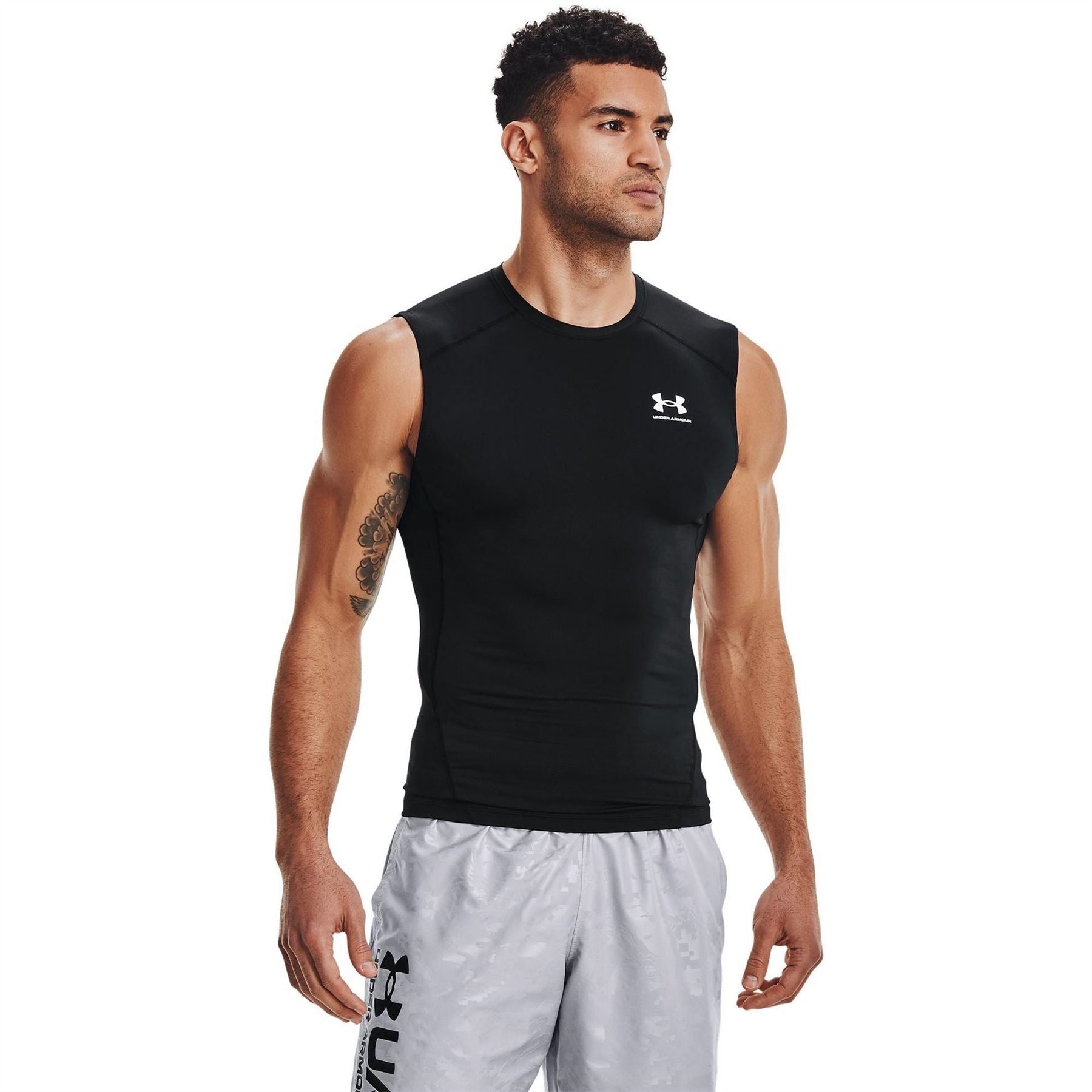 Under Armour Heat Gear Compression Sleeveless T-Shirt
