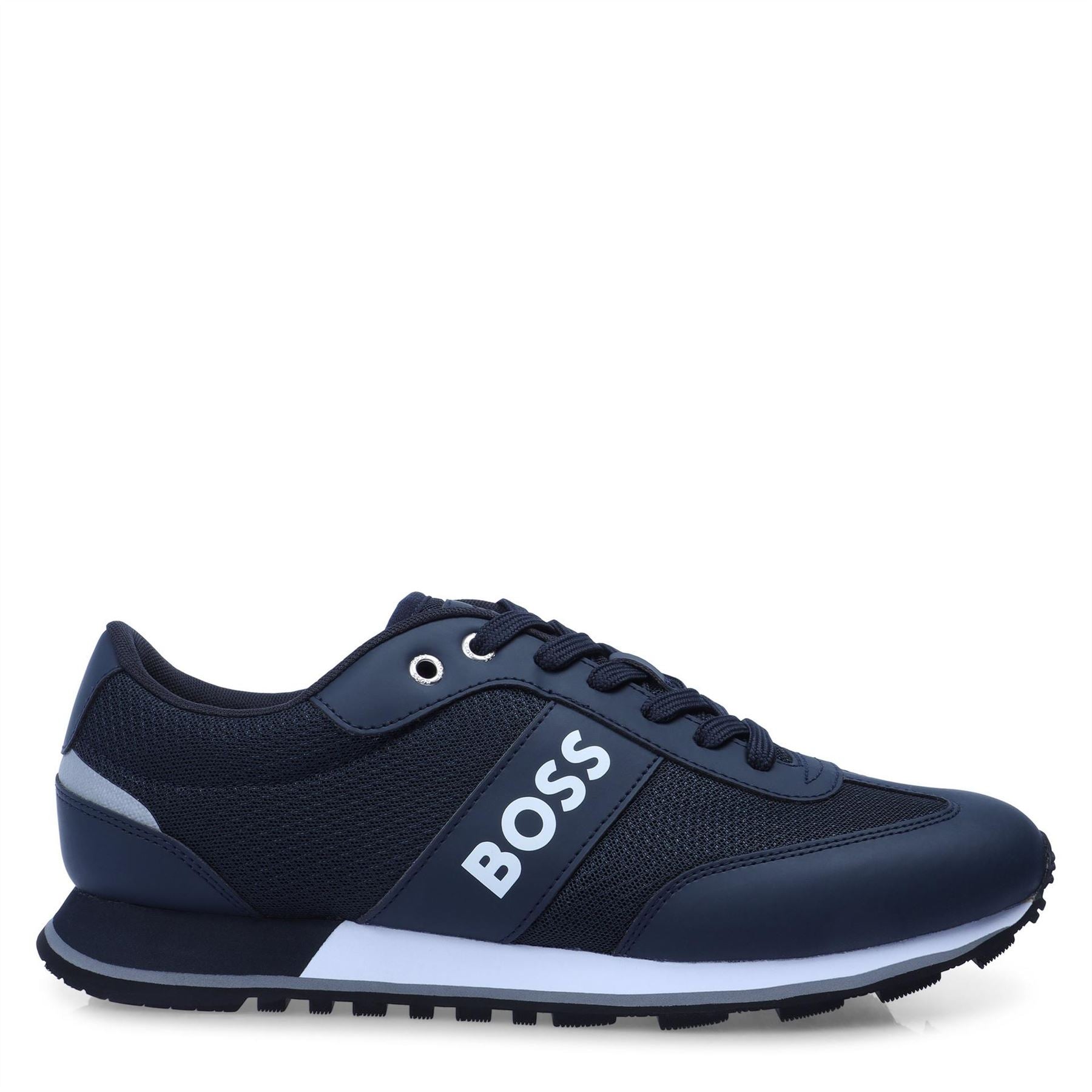 Boss Round Toe Flat Heel Parkour Trainers
