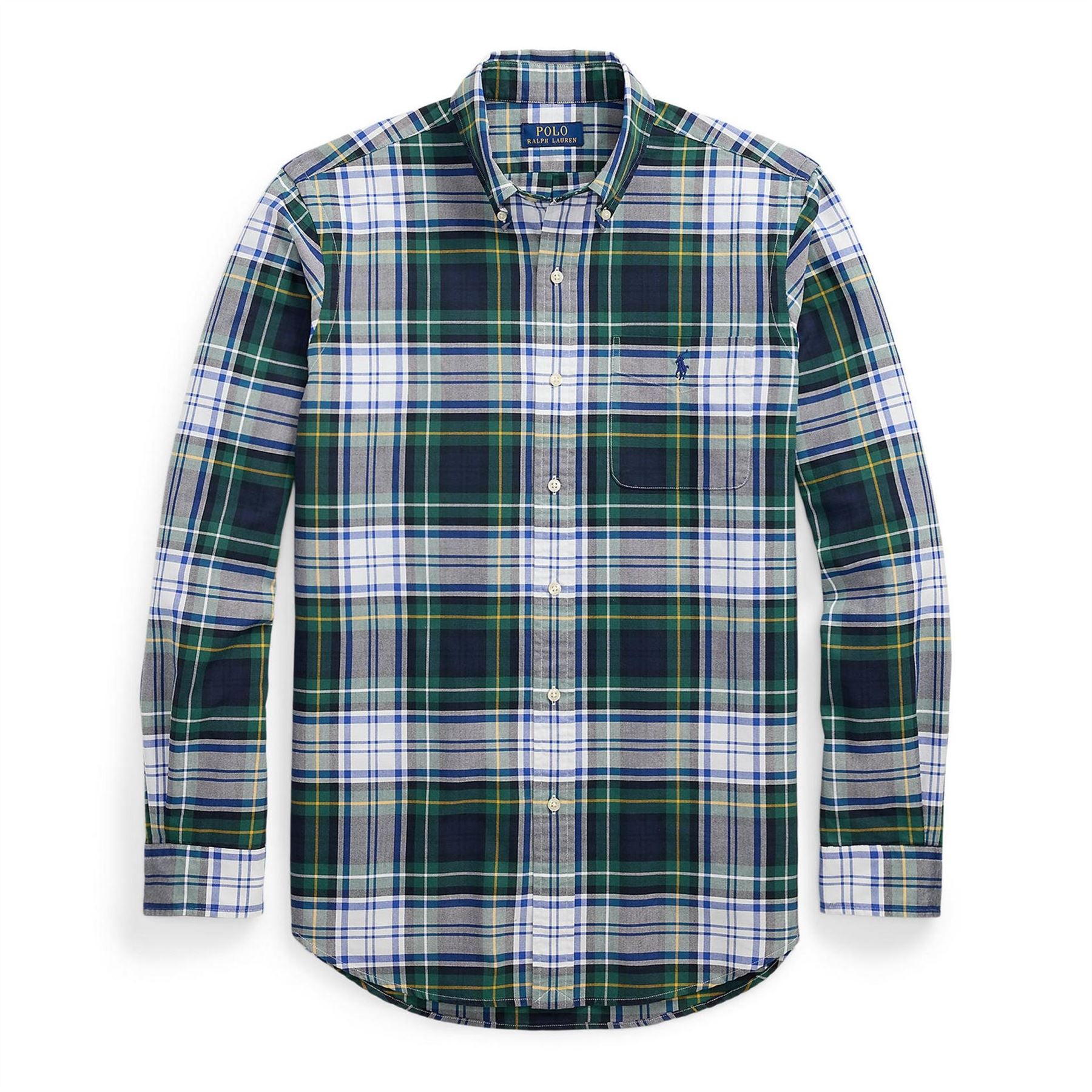 Polo Ralph Lauren Checkered Button Down Collar Long Sleeve Shirt
