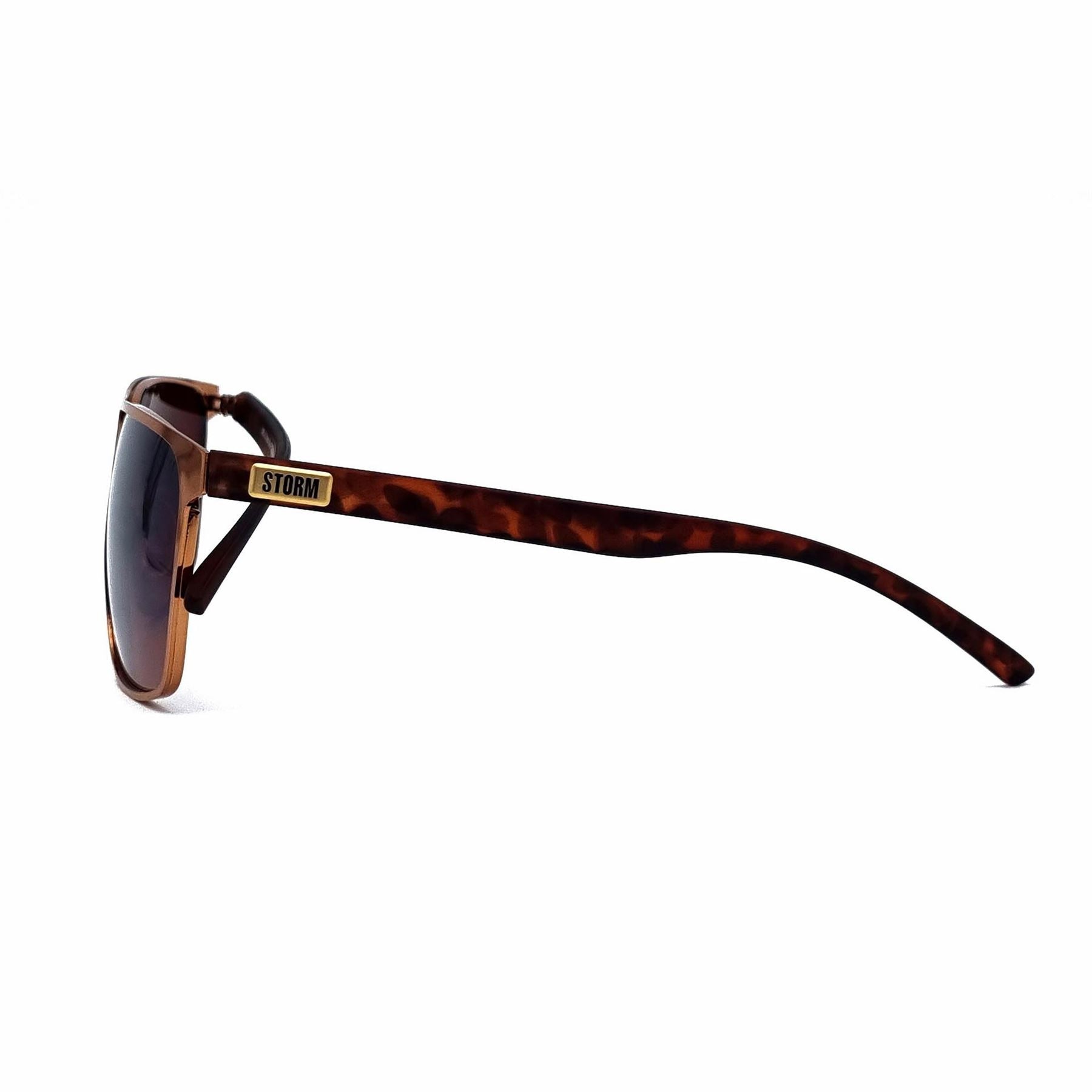Storm Metal Flattop Aviator Sunglasses