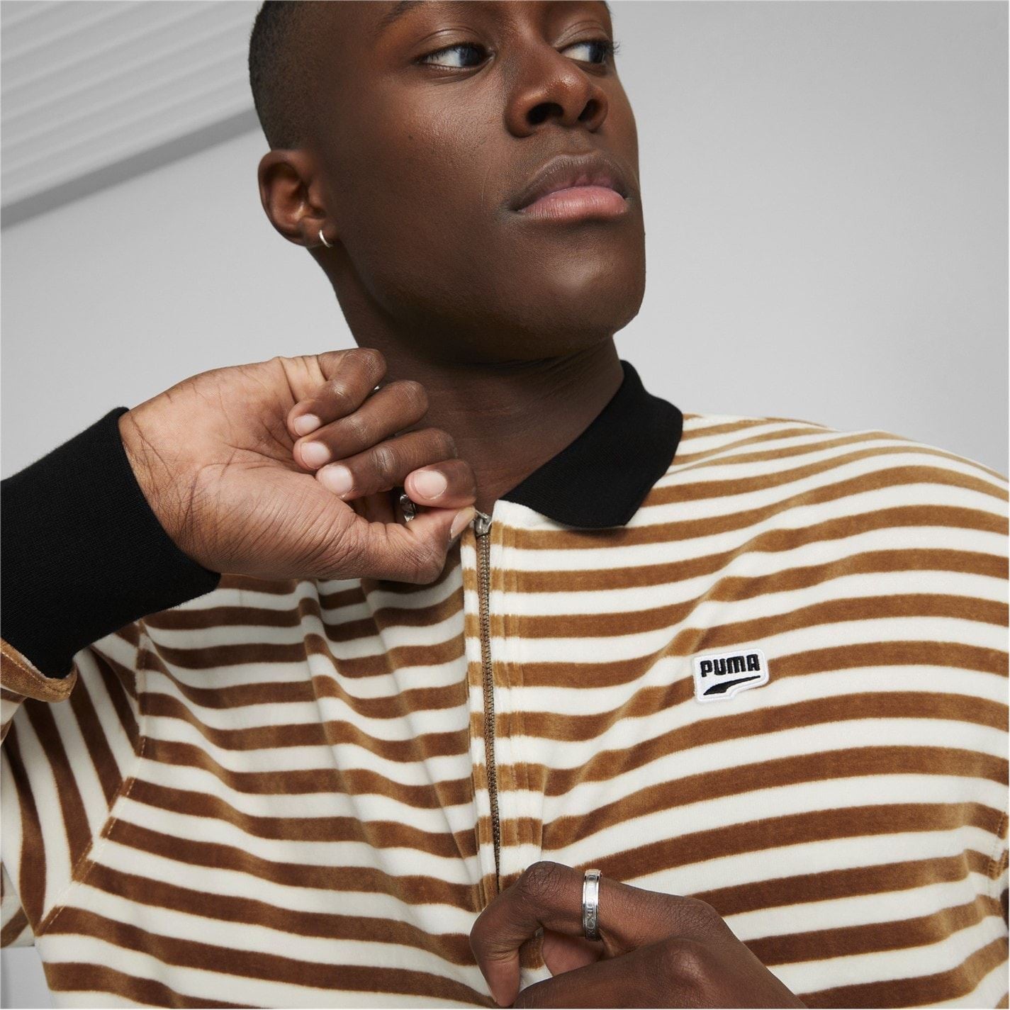 Puma Long Sleeve Polo Shirt