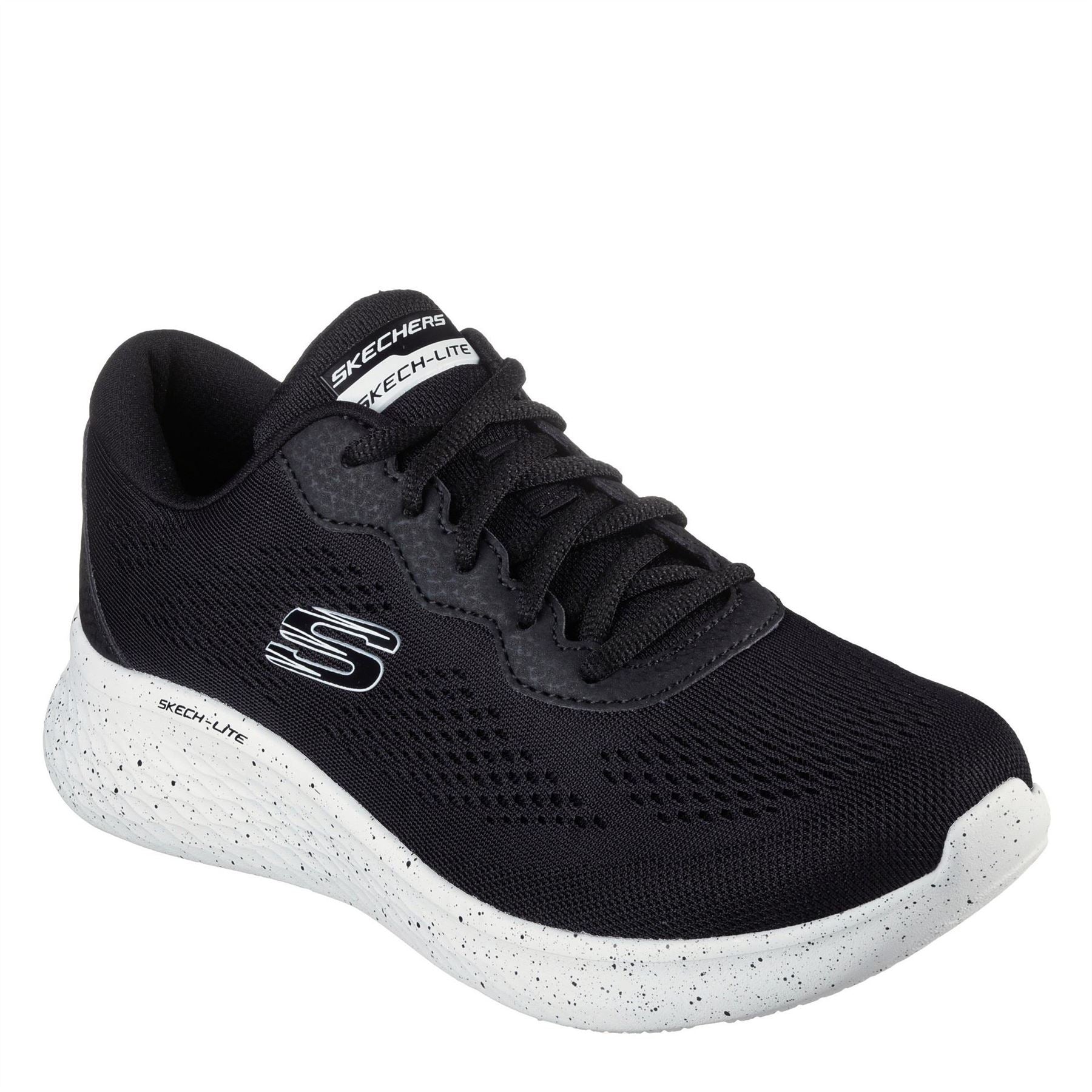 Skechers Womens Mesh W Speckle Trim Lac Slip On Trainers