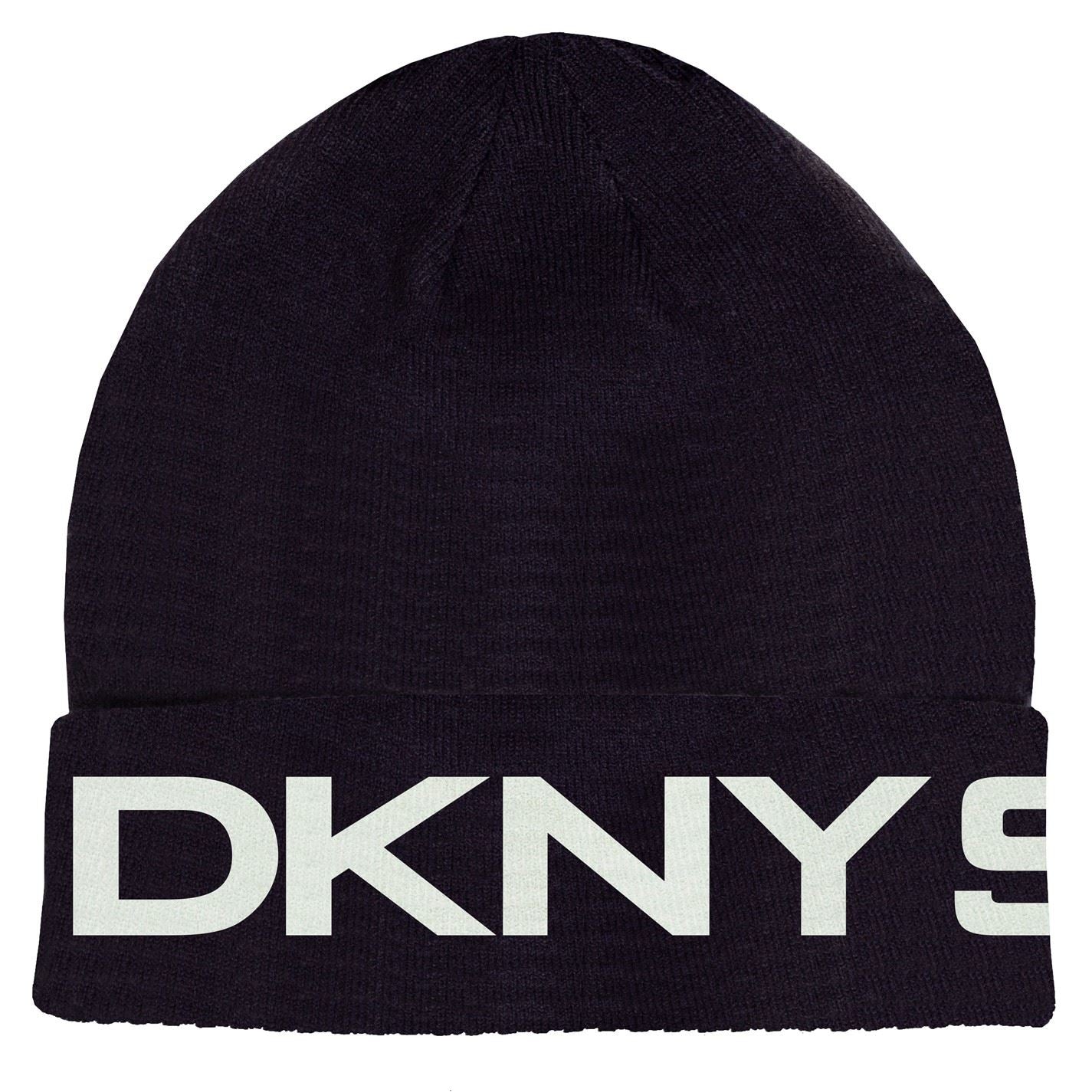 DKNY Lettering Beanie