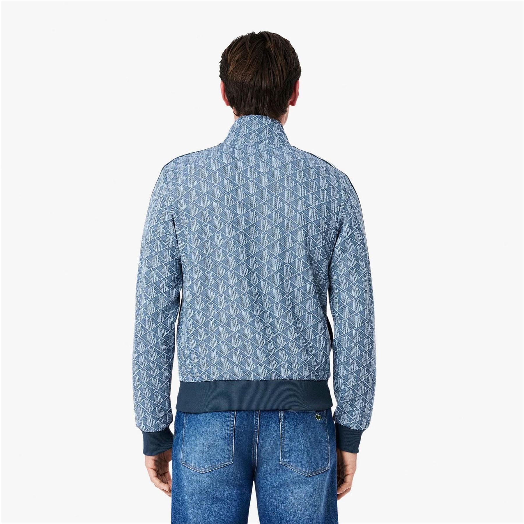 Lacoste Zip Up Jacquard Track Jacket