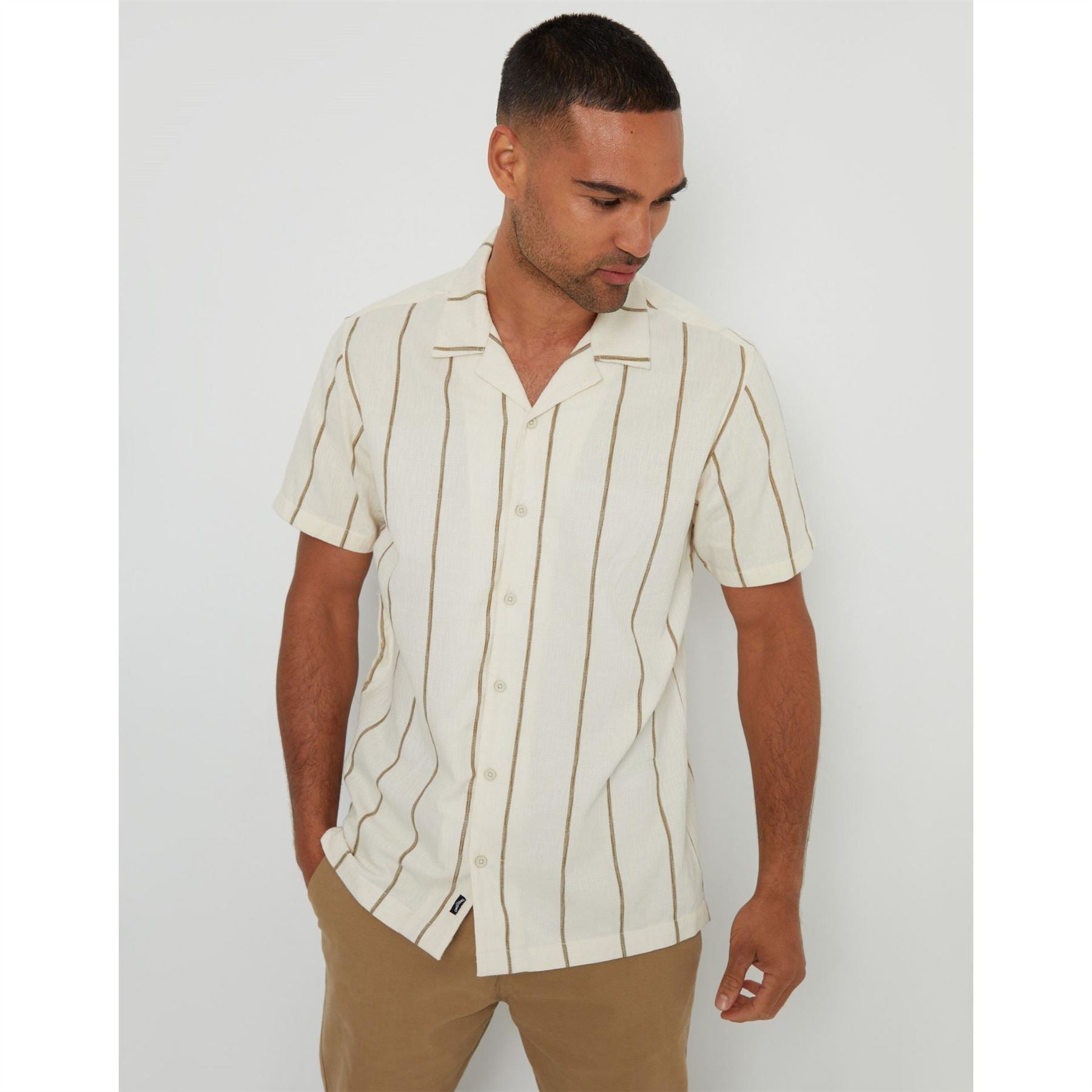 Threadbare Regular Fit Short Sleeve Shirt