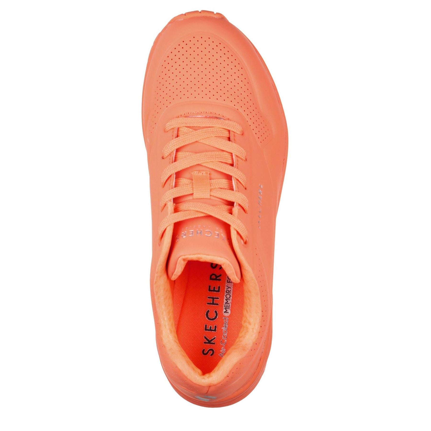 Skechers Durabuck Lace Up Classic Low Top Trainers