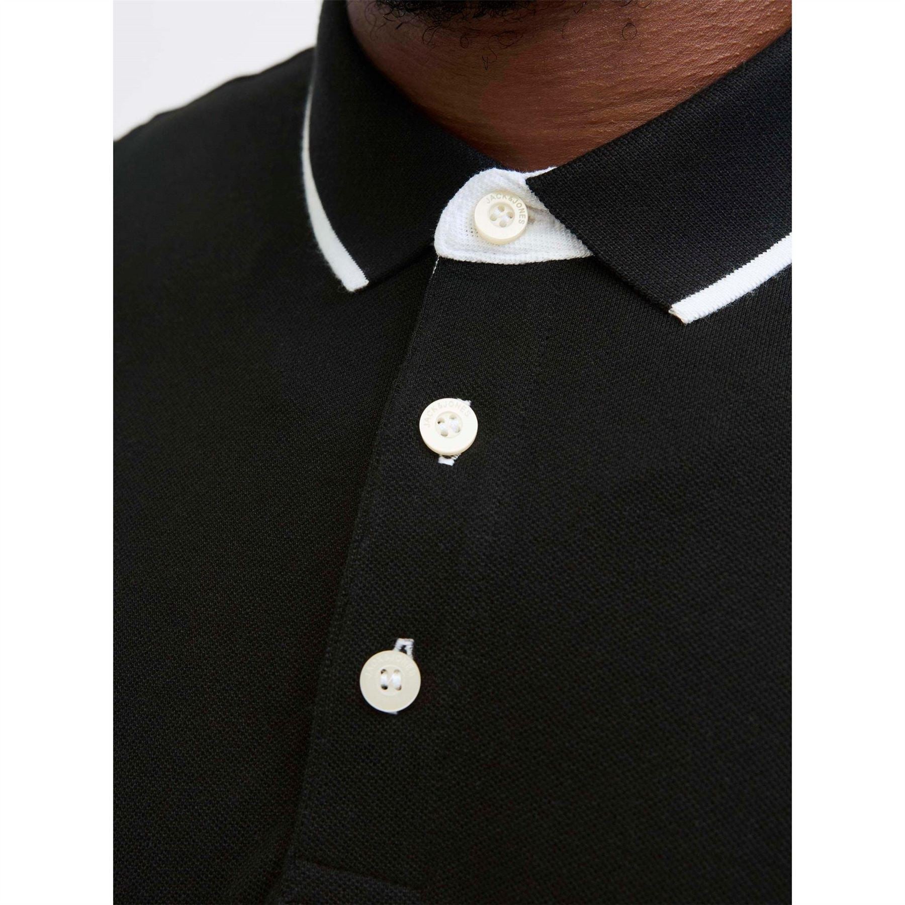 Jack and Jones Paulos Regular Fit Collared Short Sleeve Polo Shirt