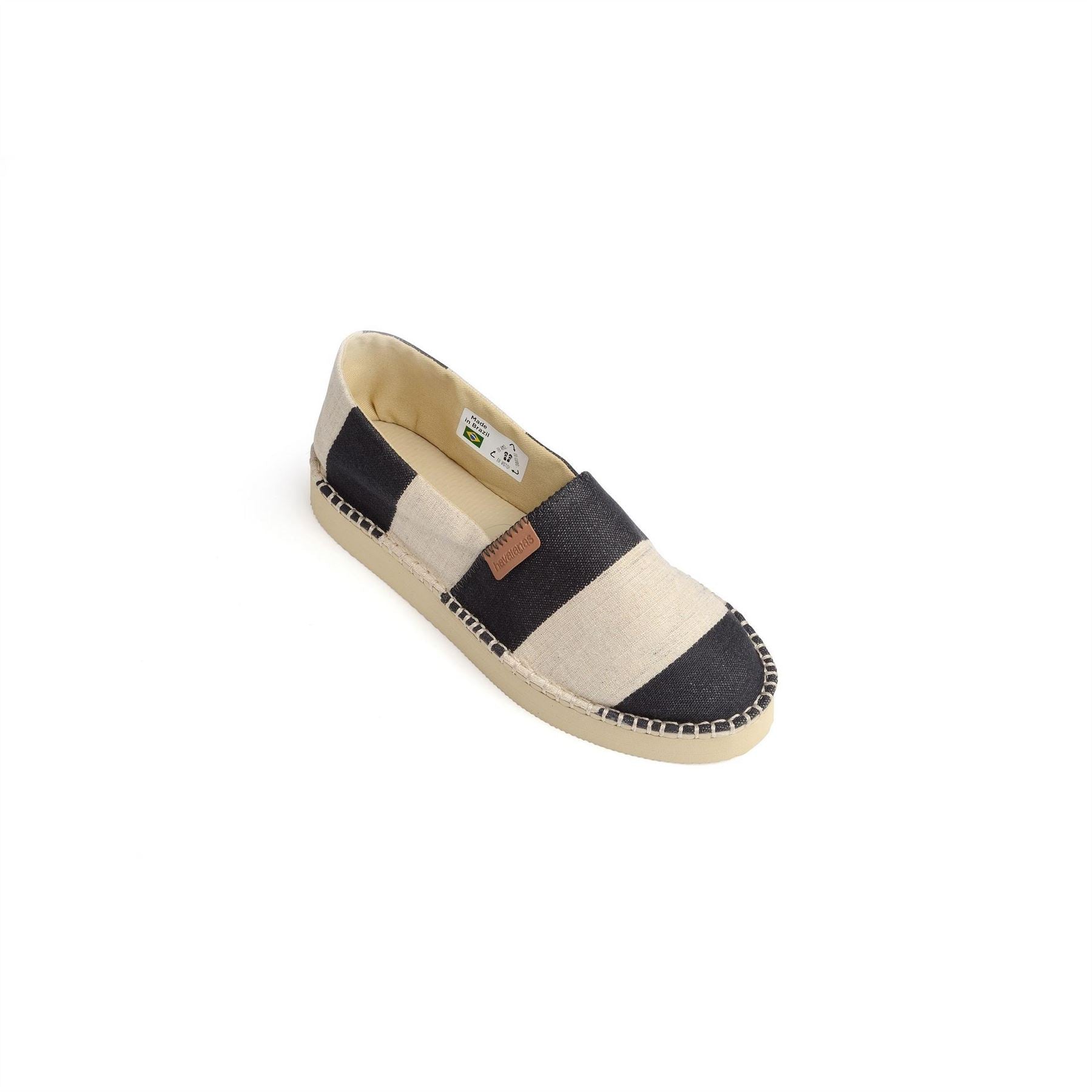 Havaianas Origine Stitched Toe Stripe Espadrilles