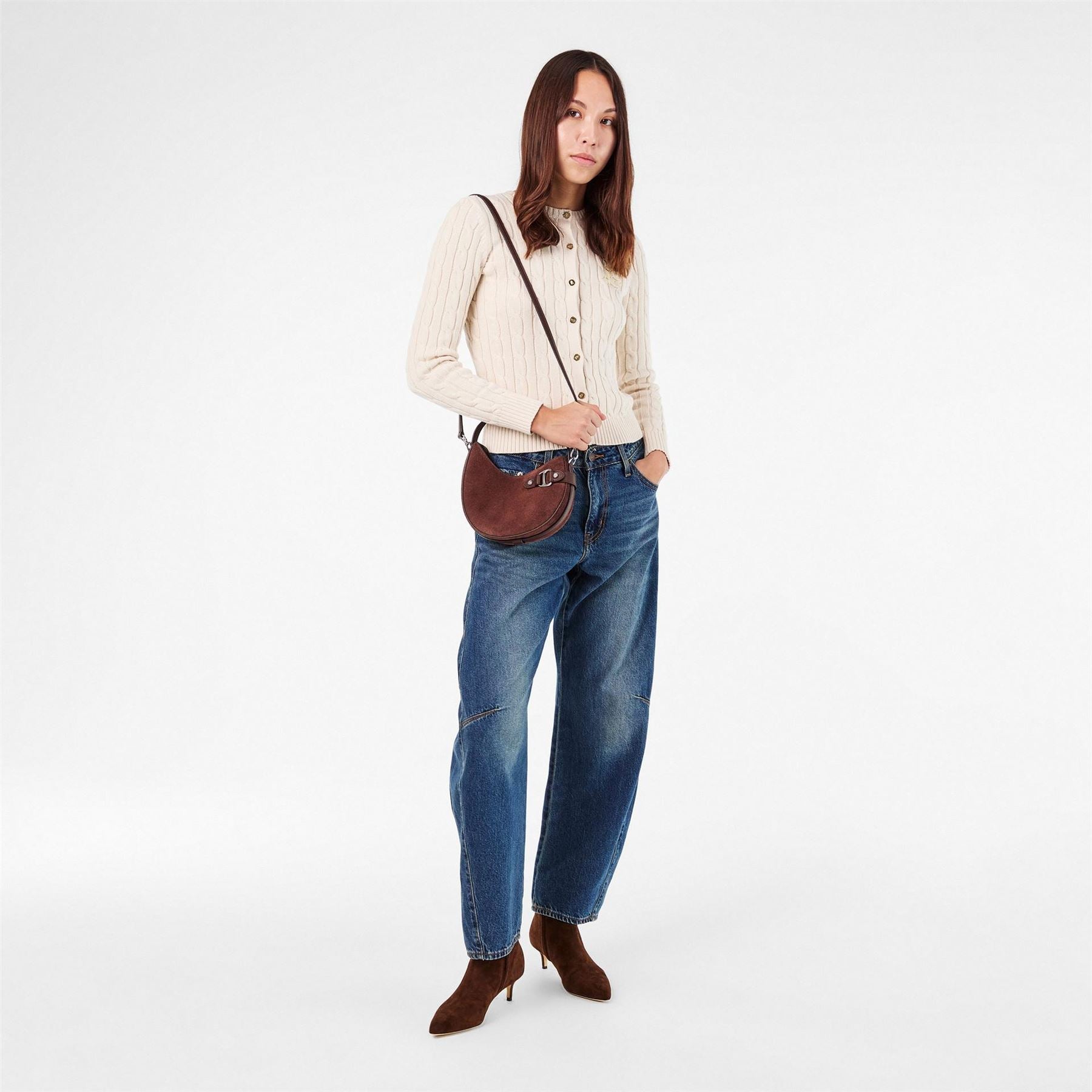 Lauren by Ralph Lauren Mckay Ankle Boots with Side Zipper