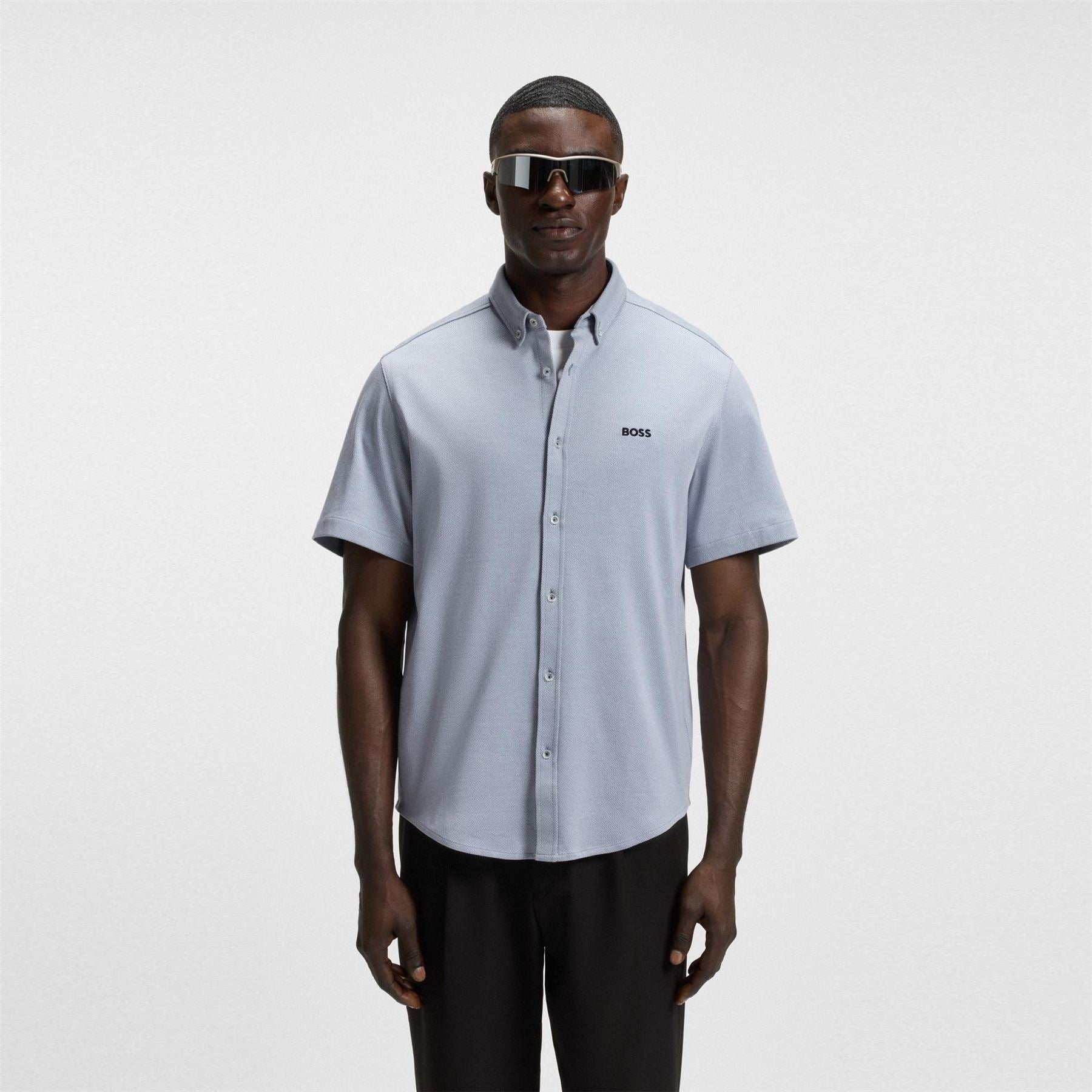 Boss Hbg Motion S Plain Short Sleeve Shirt