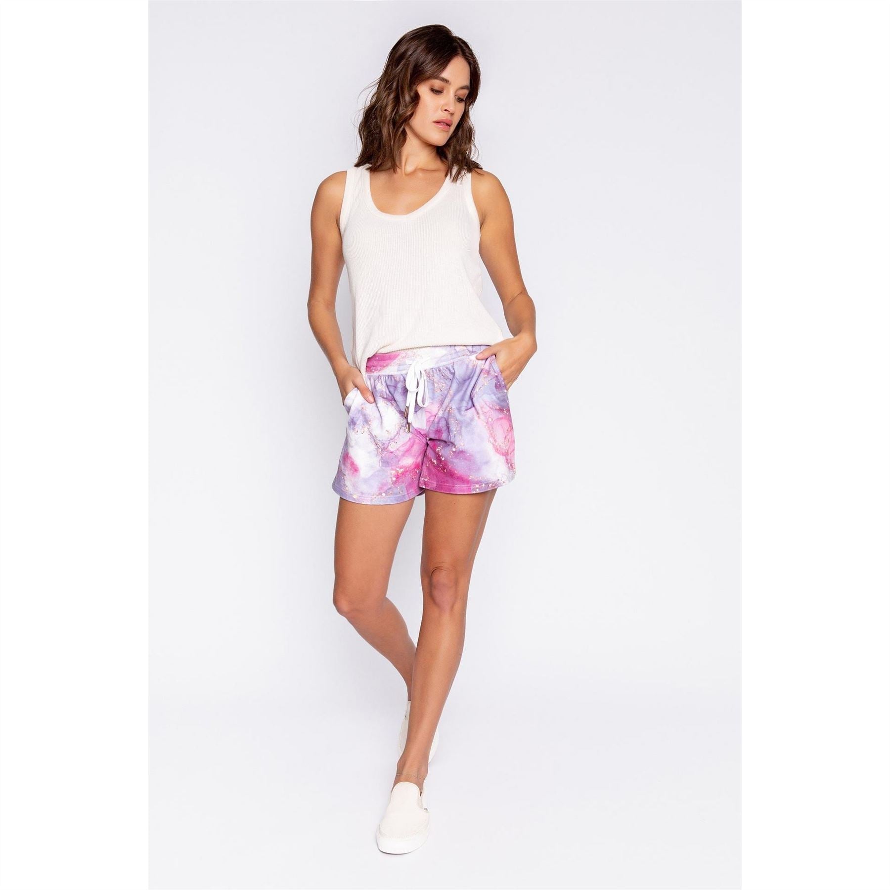 PJ Salvage Salvage Marble Shorts