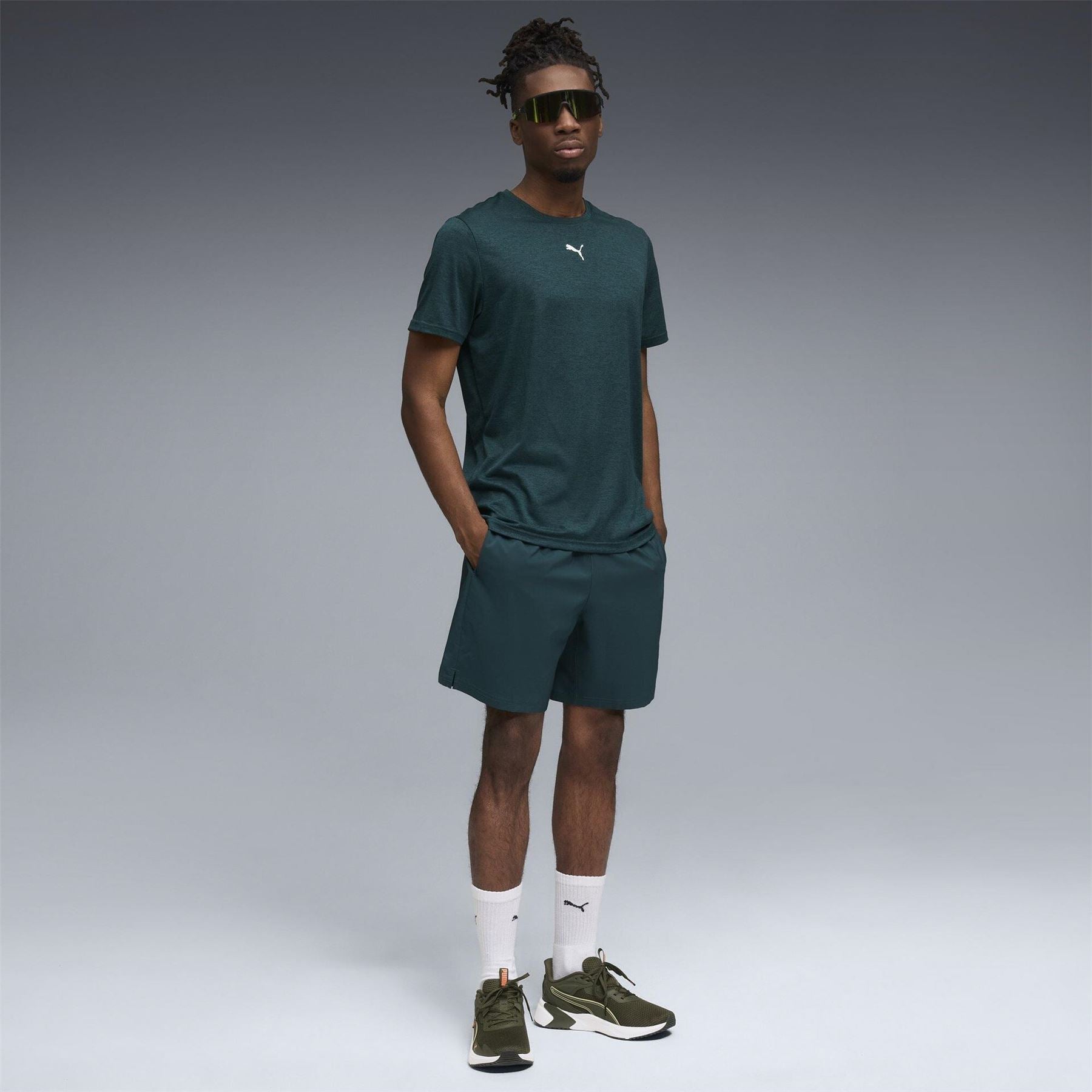 Puma Tad Short Sleeve Performance Gym Top