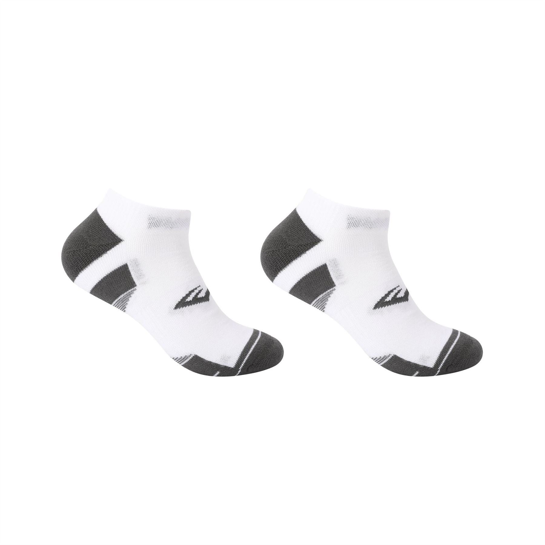 Everlast Mens Cushioned Invisible Socks 2pk