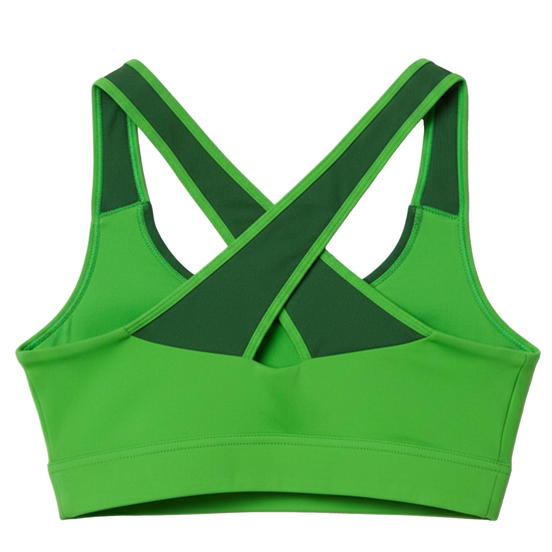 Lacoste Zipped Colour Block Stretch Bralette