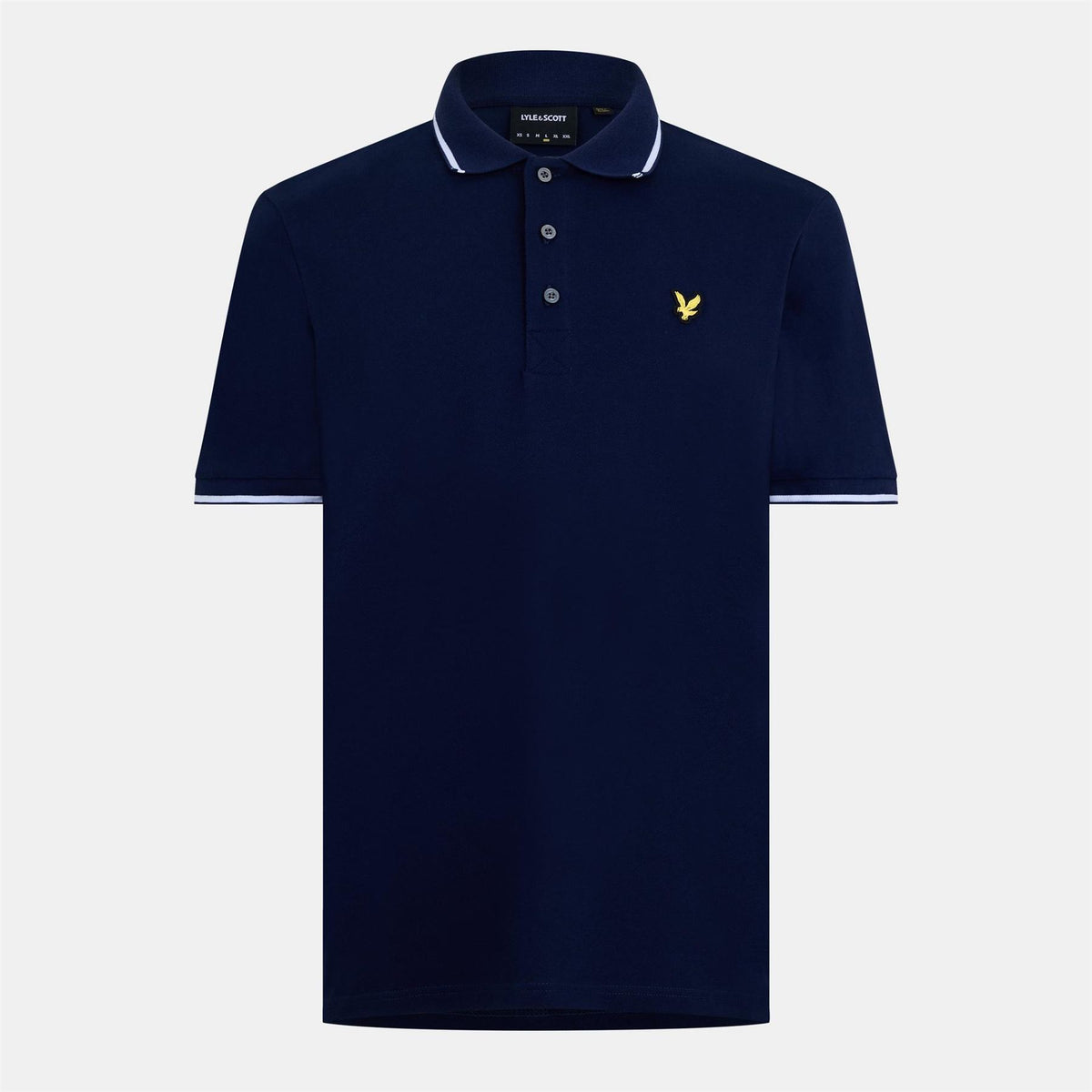Lyle and Scott Tipped Short Sleeve Polo Shirt