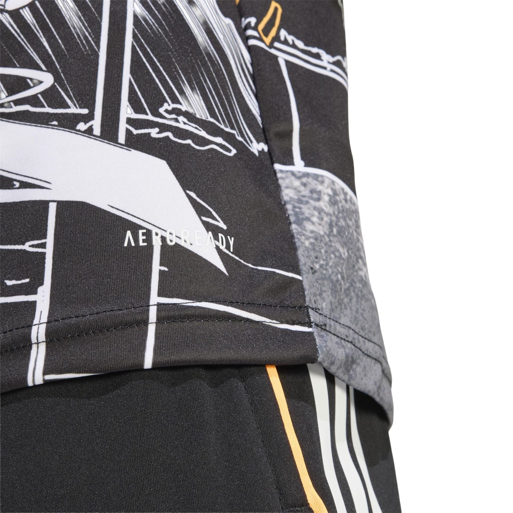 adidas All Black Marvel Captians Shirt 2025 Adults