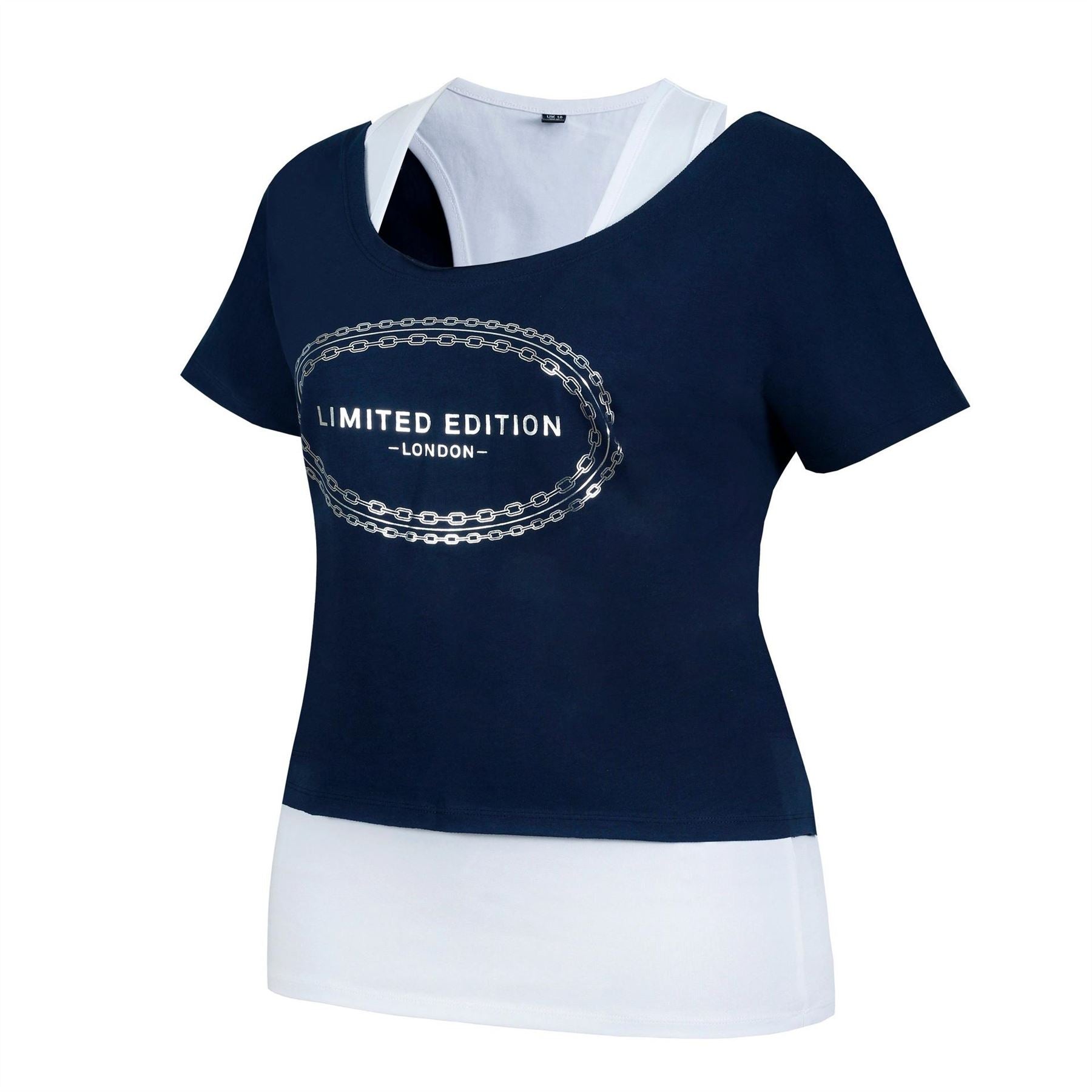Golddigga Double Layer T-Shirt Ladies
