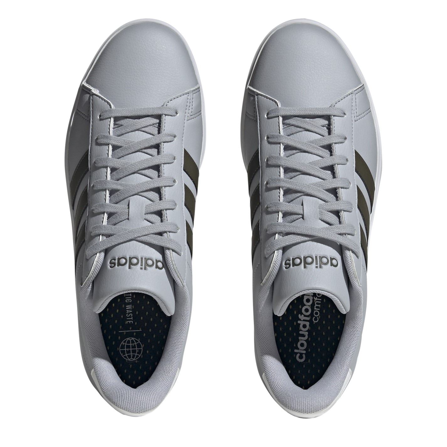 adidas Grand Court 2.0 Lace-Up Low Top Sneakers
