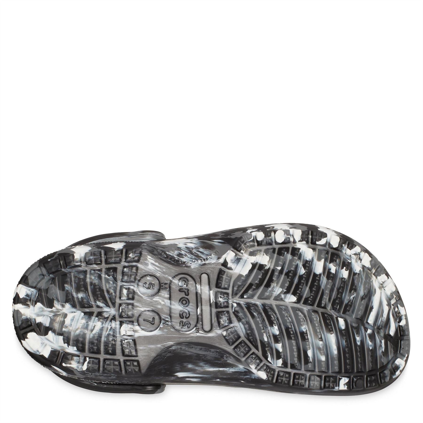 Crocs Baya Marble Patterned Clogs