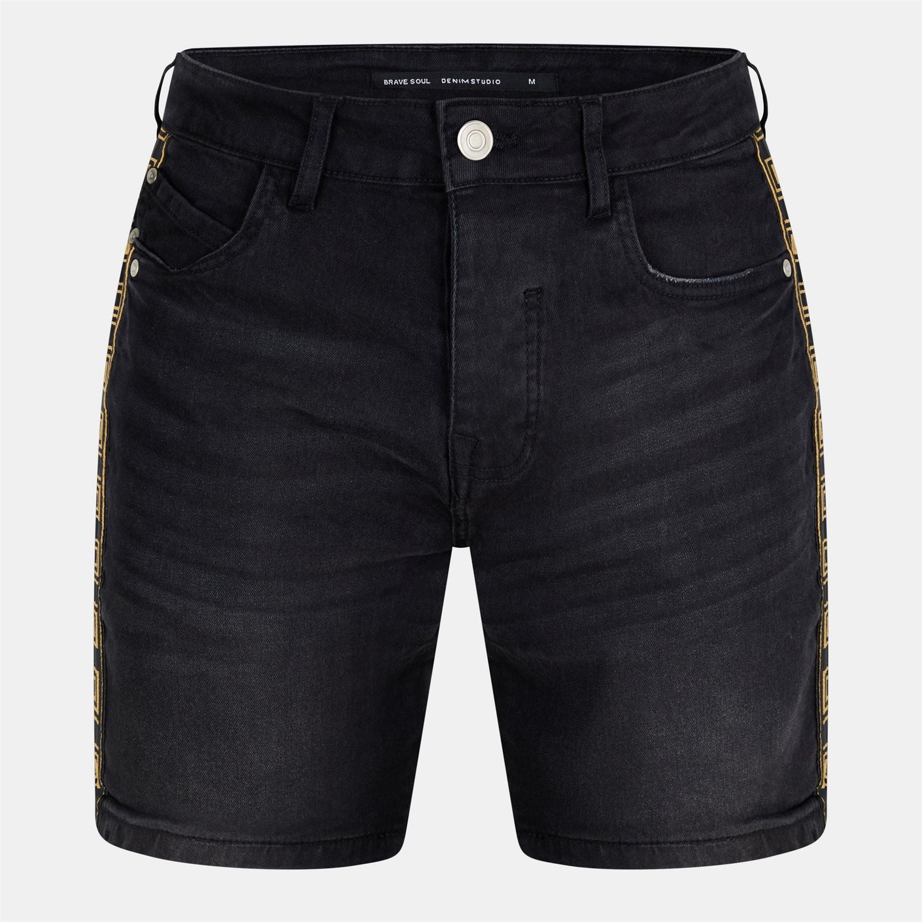 Brave Soul Shorts With Side Seam Detail