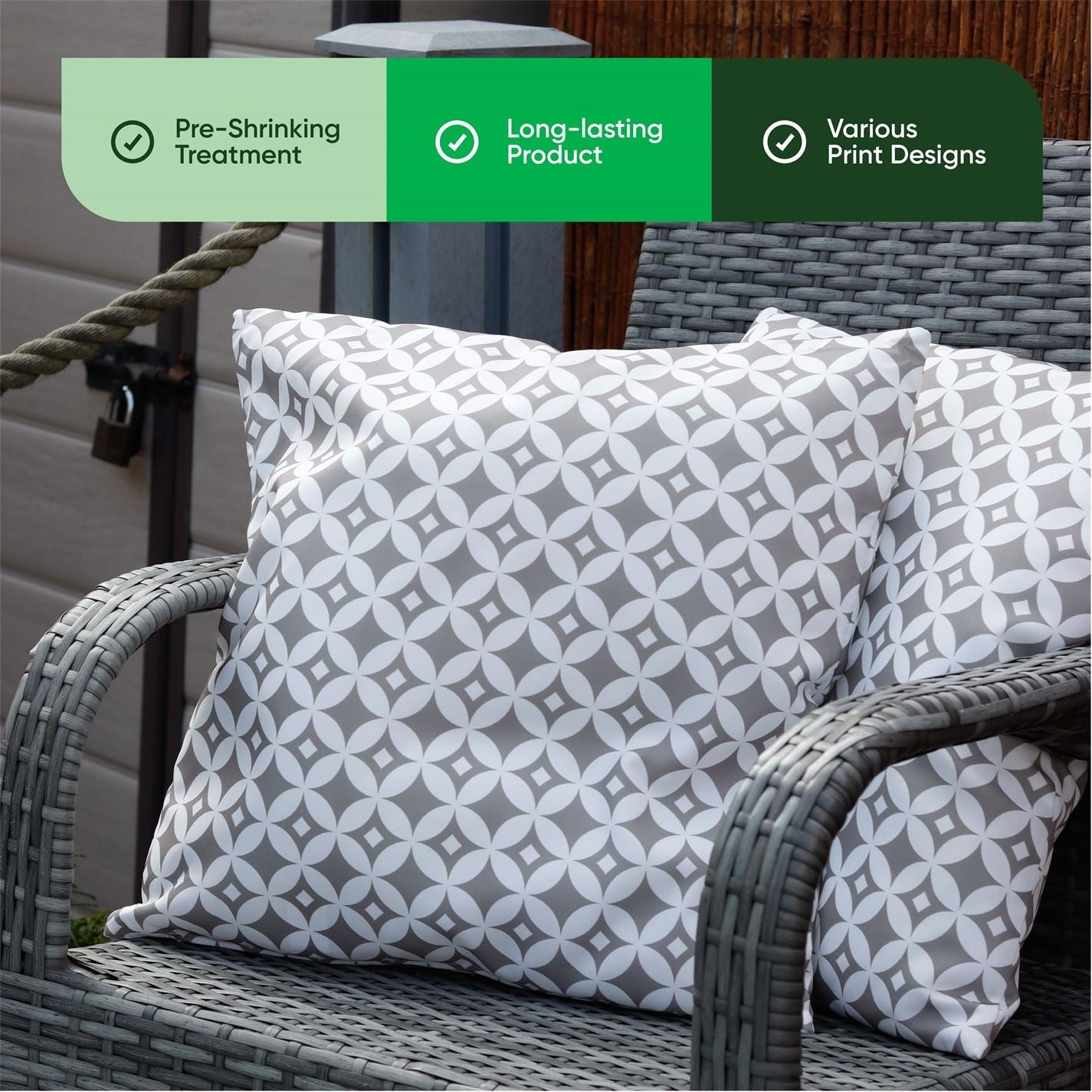 Streetwize Of Filled Outdoor Cushions