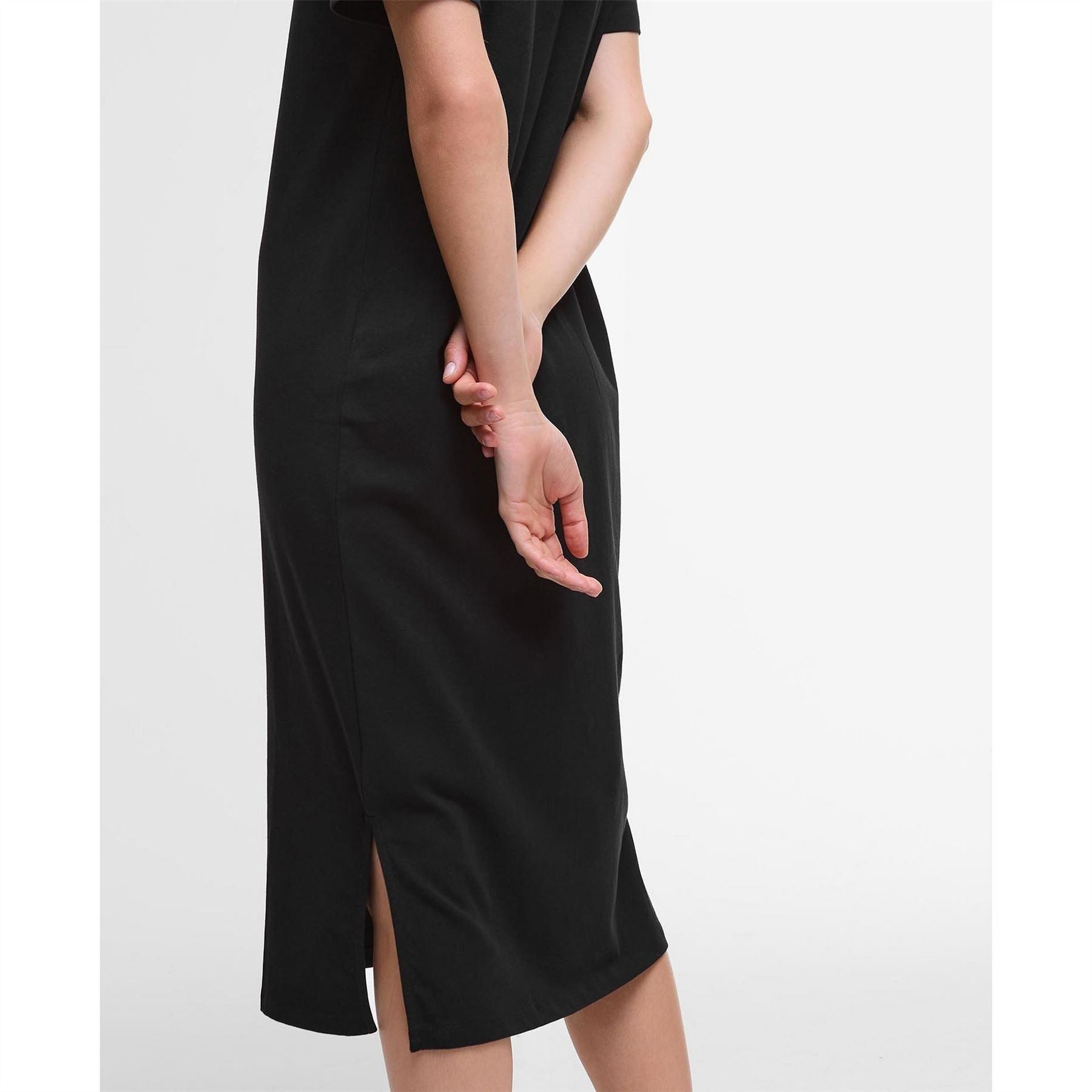 Barbour International Jersey Midi Dress