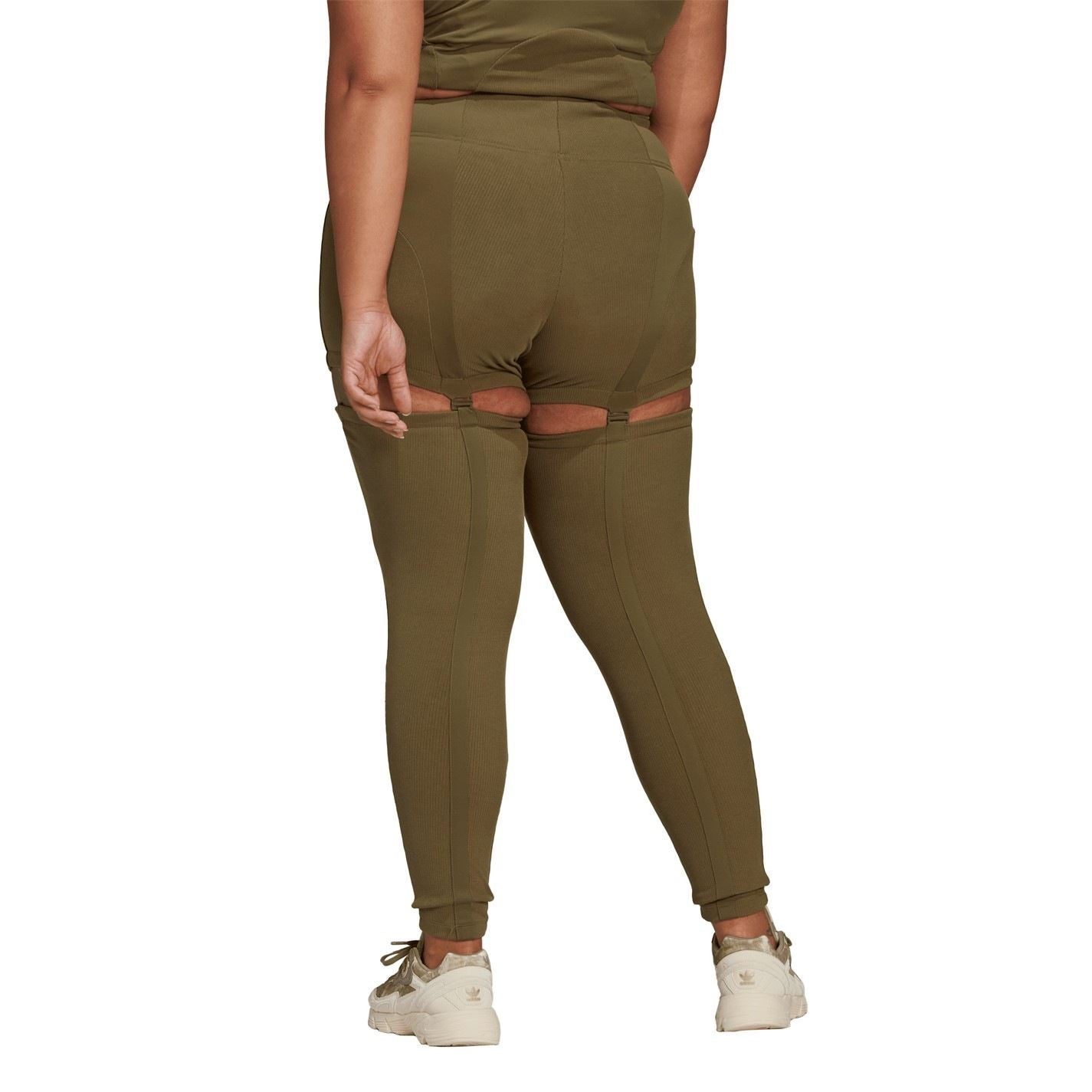 adidas Originals Womens Rib Two In One Leggings