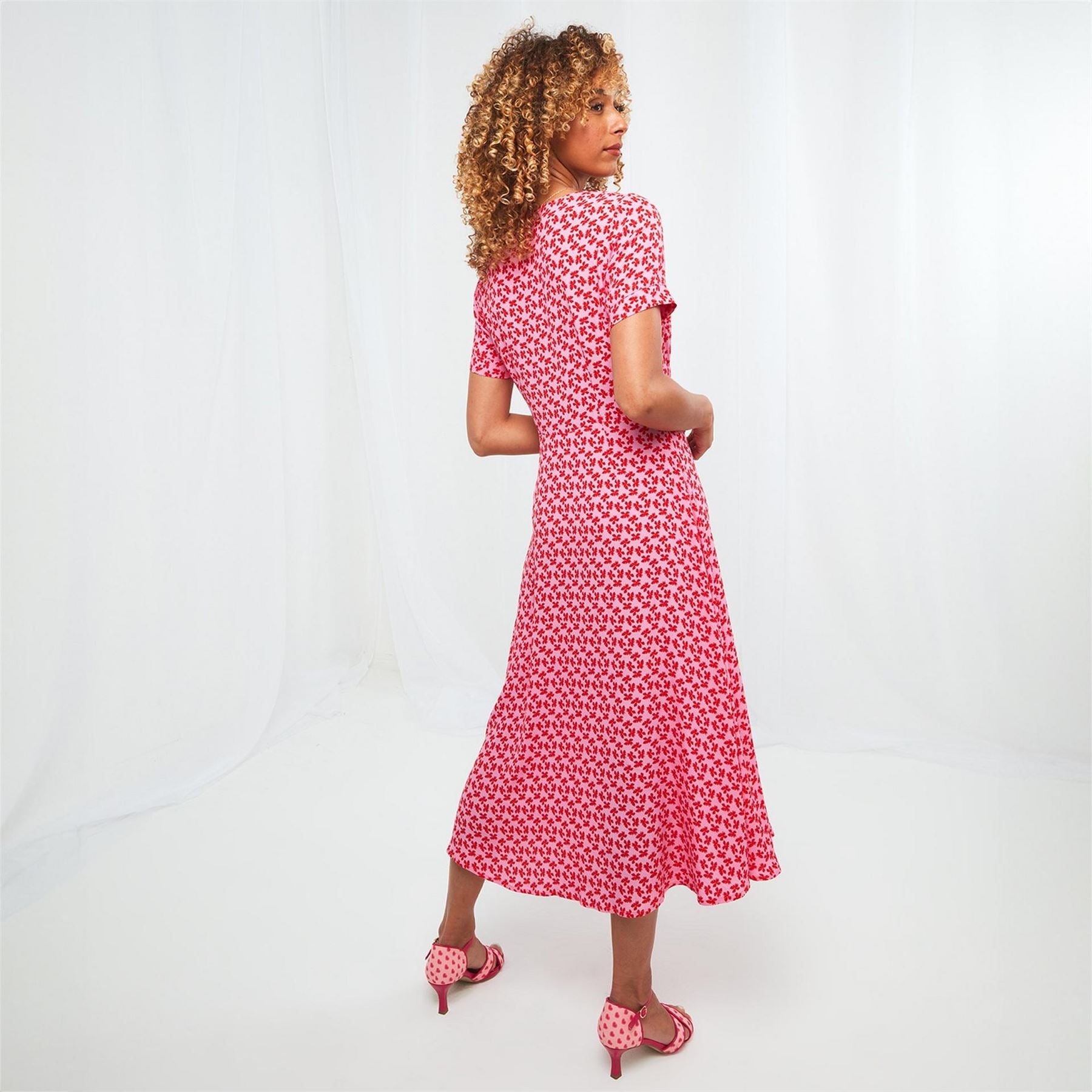 Joe Browns Joe Brown Red Butterfly Tea Dress