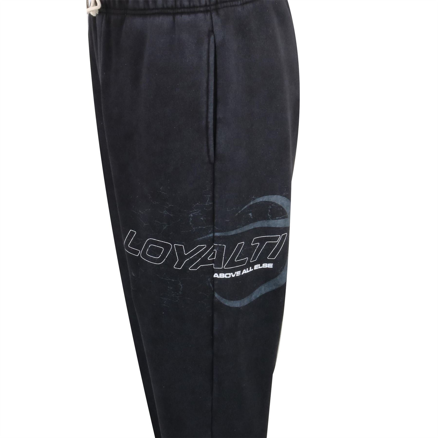 Loyalti Moto Closed Hem Fleece Joggers