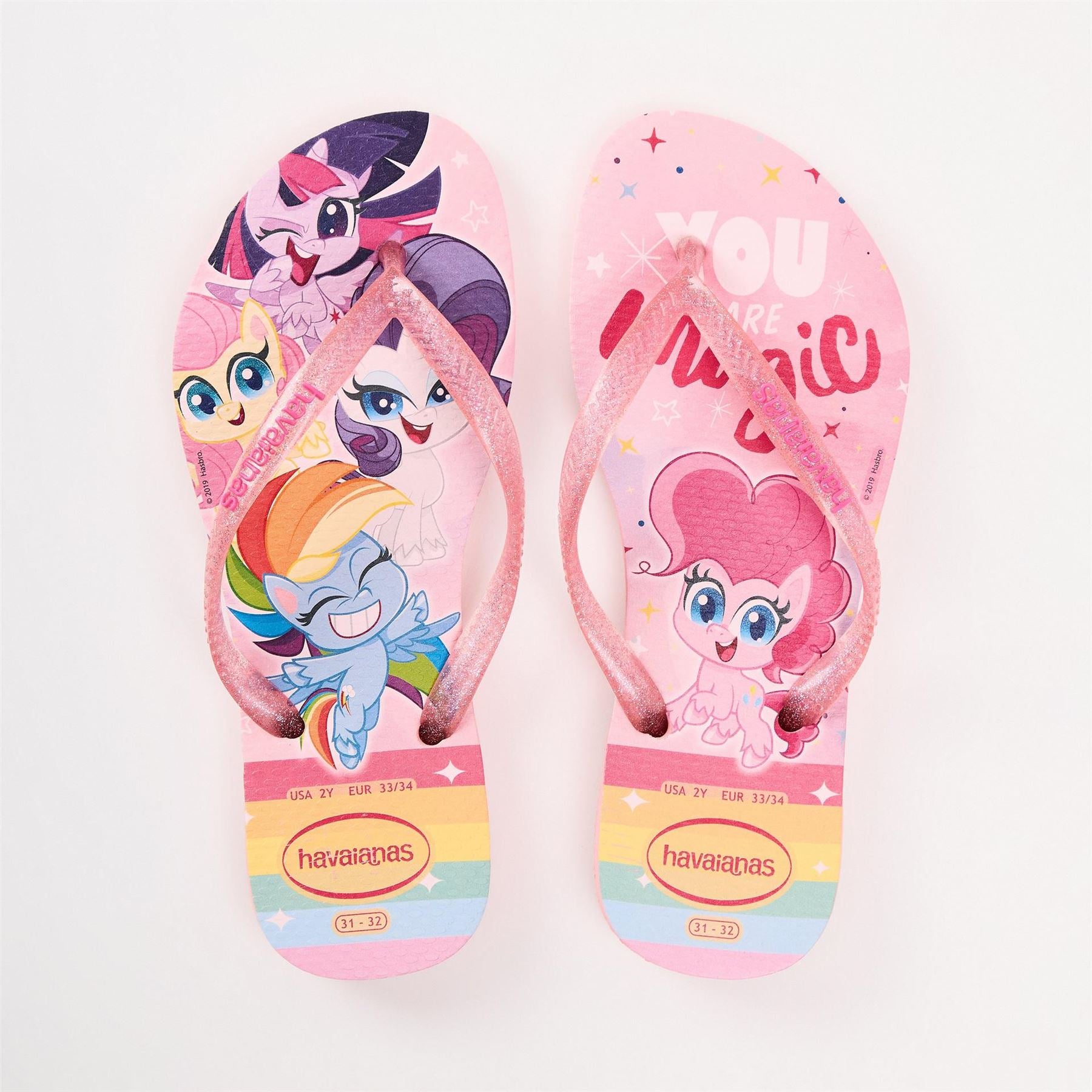 Havaianas Kids Pony Slim Flip Flops