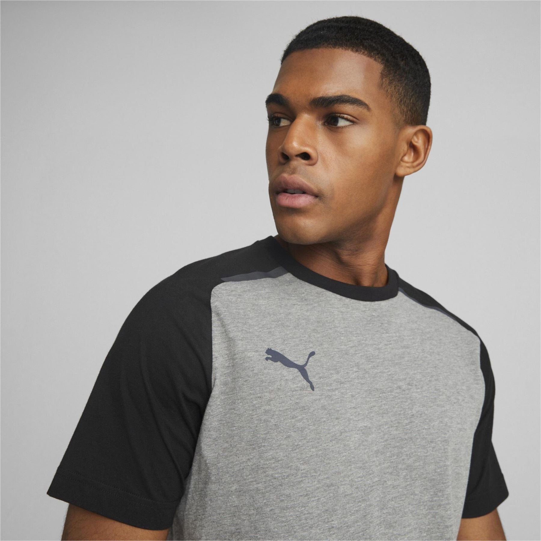 Puma Teamcup Regular Fit Crew Neck T-Shirt