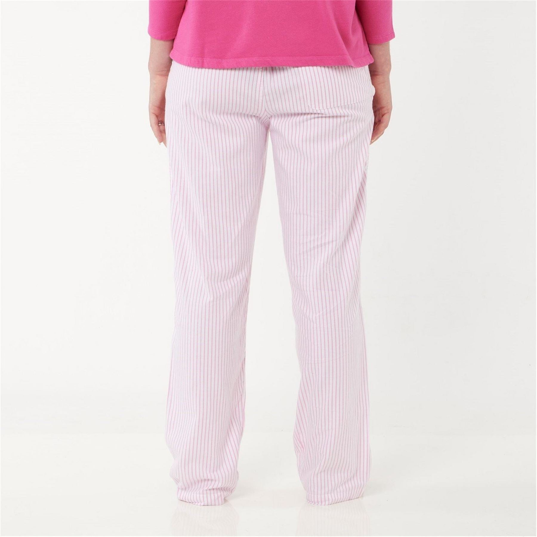 Loungers Ladies Organic Brushed Cotton Lounge Trousers