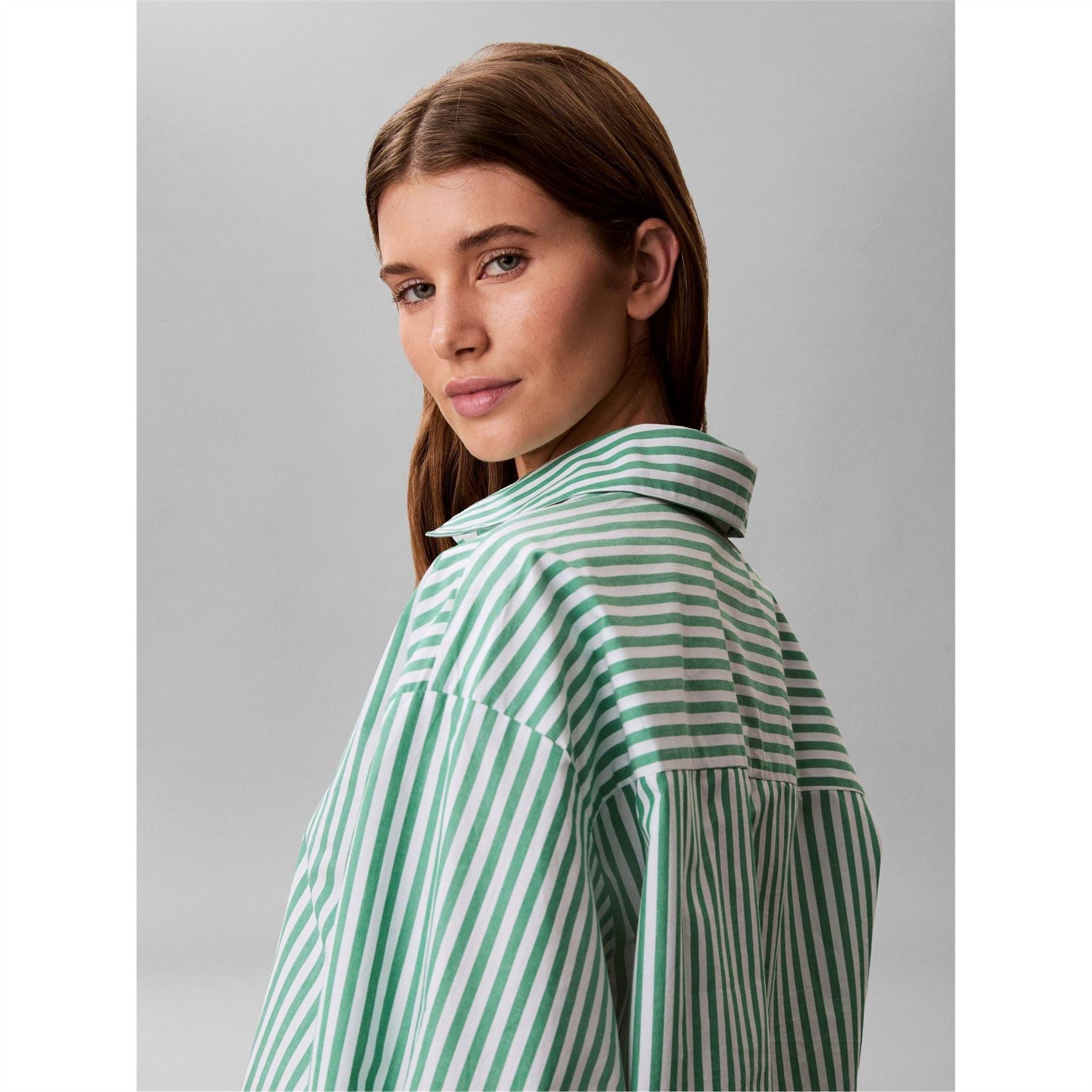 Calvin Klein Long Sleeve Patterned Shirt