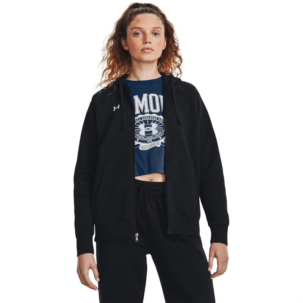 Under Armour Armour Ua Rival Fleece Full Zip Hoodie