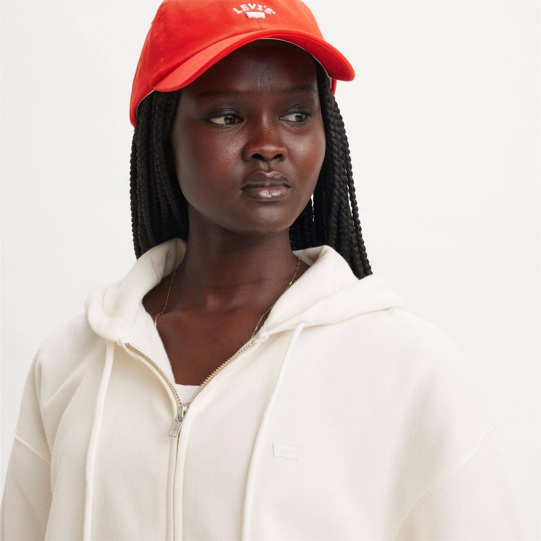 Levis Everyday Zip Hoodie Sugar Swiz