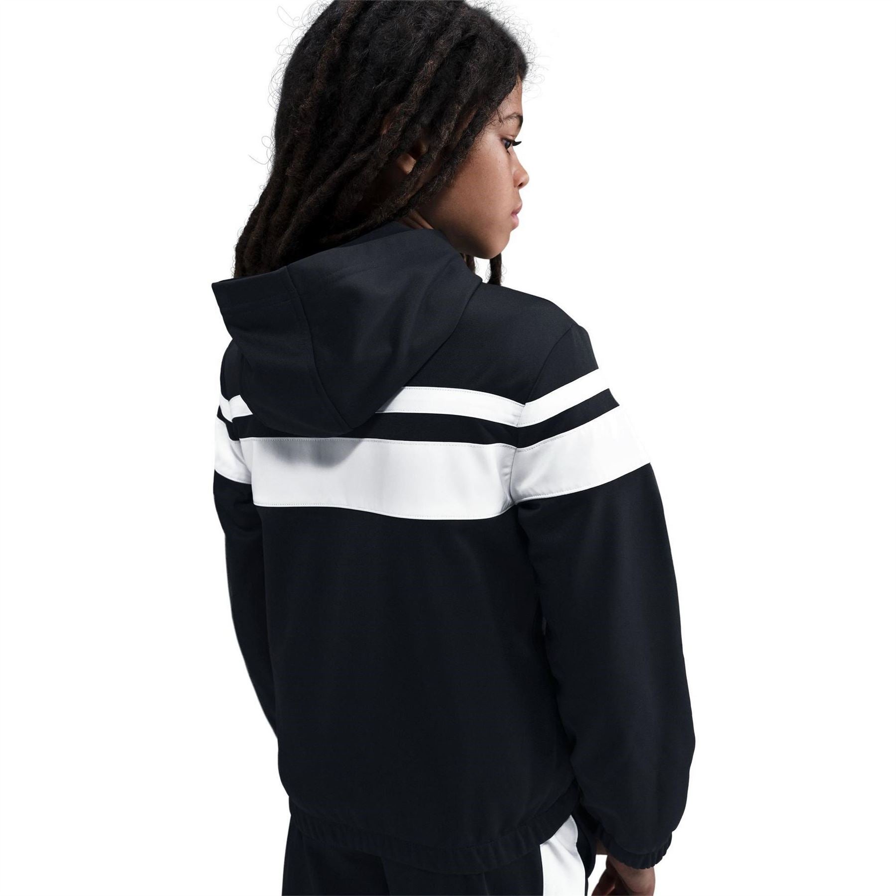 Nike Stripe Patterned Regular Fit Full Track Suit