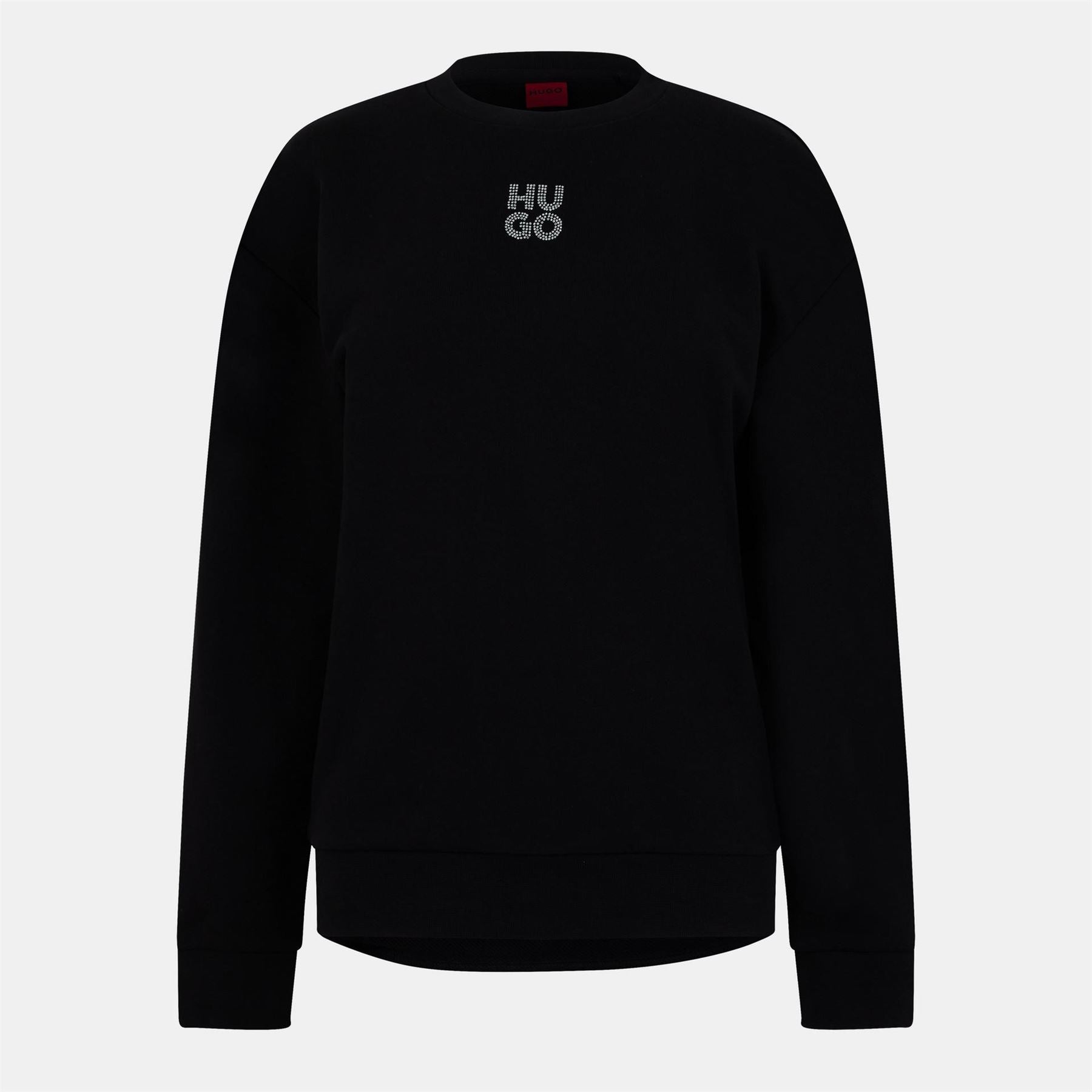 Hugo Crew Neck Regular Fit Long Sleeve Sweater