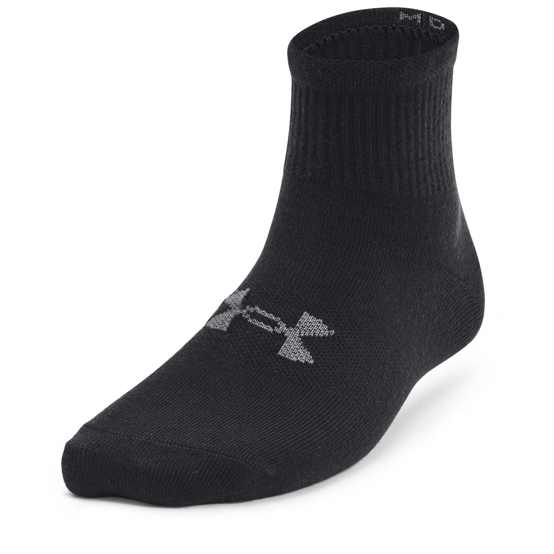Under Armour Armour Ua Essential 3pk Qtr Yth Trainer Sock Unisex Kids