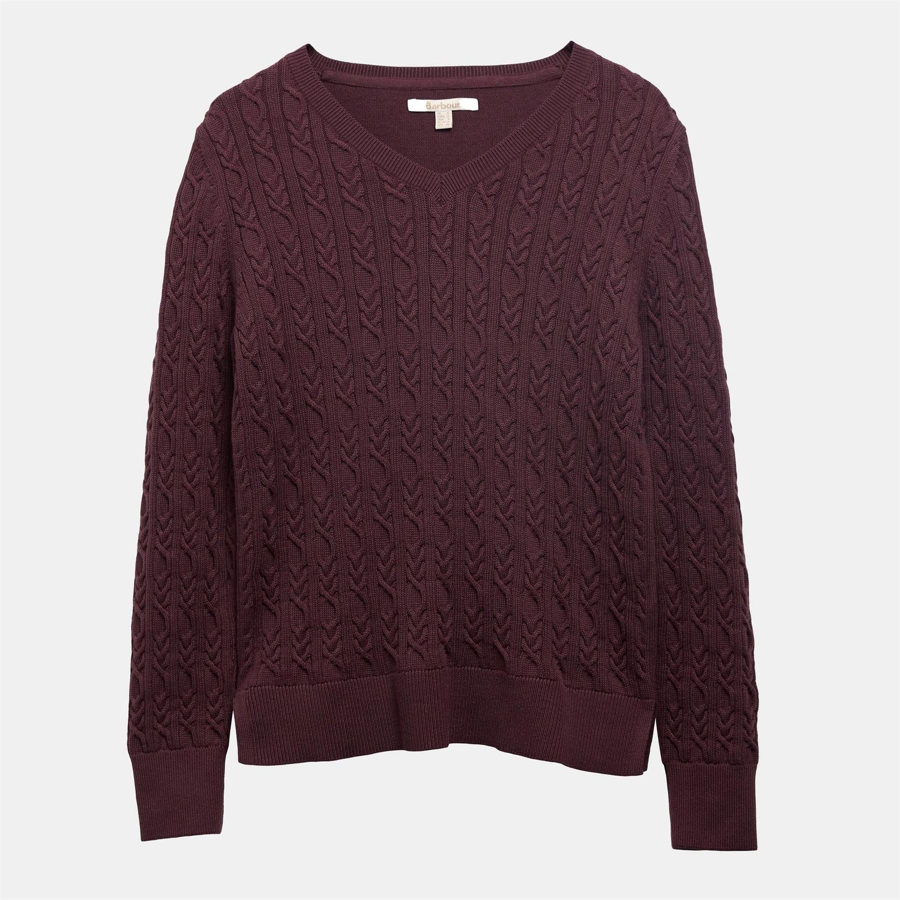 Barbour V Neck Knit