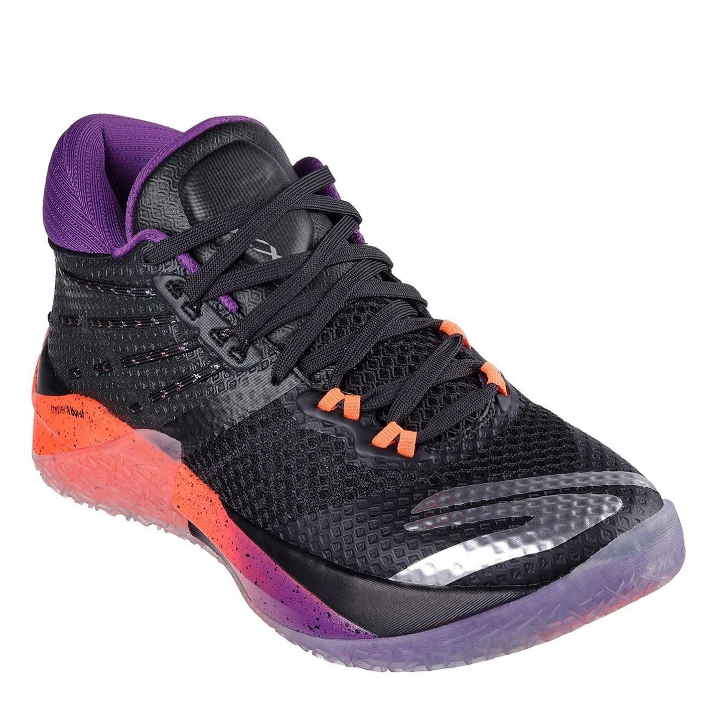 Skechers Breathable Mesh TPU Heel Lock Basketball Trainers